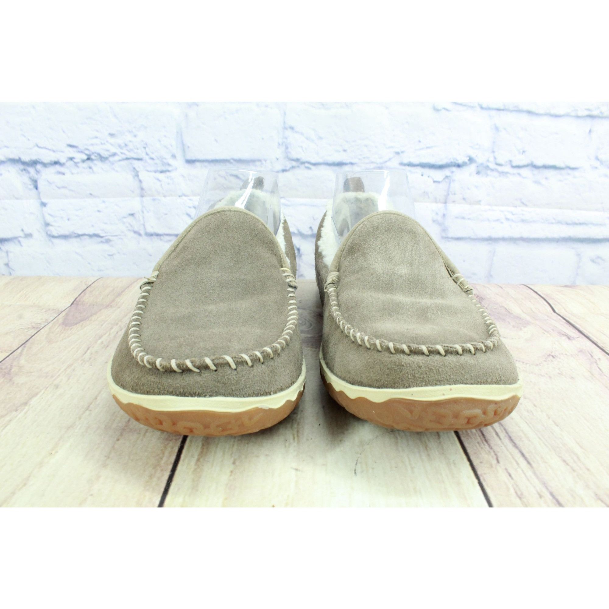 L.L. Bean LL Bean Dark Cement Suede Mountain Moc Slippers Size US 8 / IT 38 - 5 Thumbnail