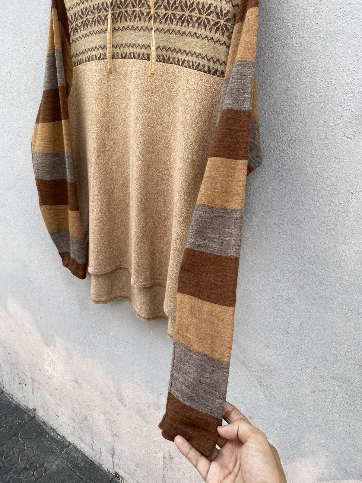 Hai Sporting Gear × Issey Miyake Vintage HAI SPORTING GEAR Native / Navajo Hoodie Size US M / EU 48-50 / 2 - 6 Thumbnail