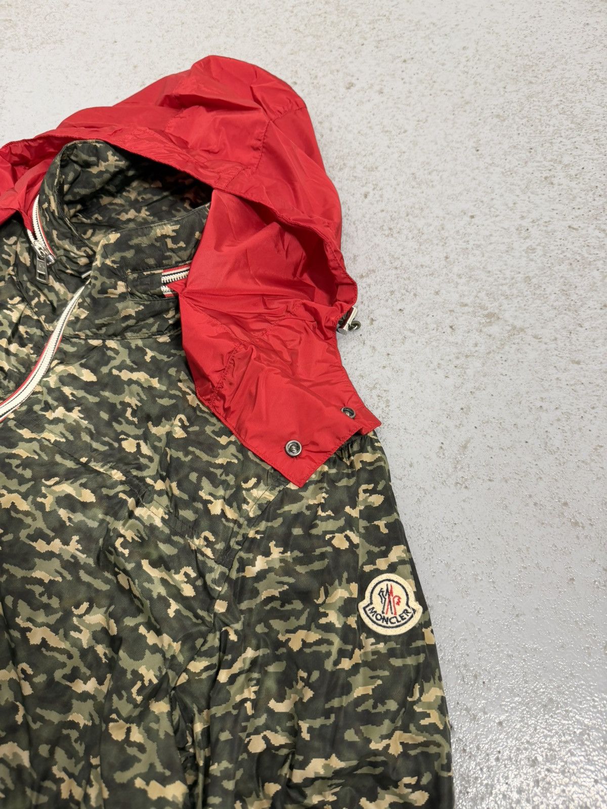 Moncler Moncler Camo Hooded Light Jacket Size US M / EU 48-50 / 2 - 5 Thumbnail