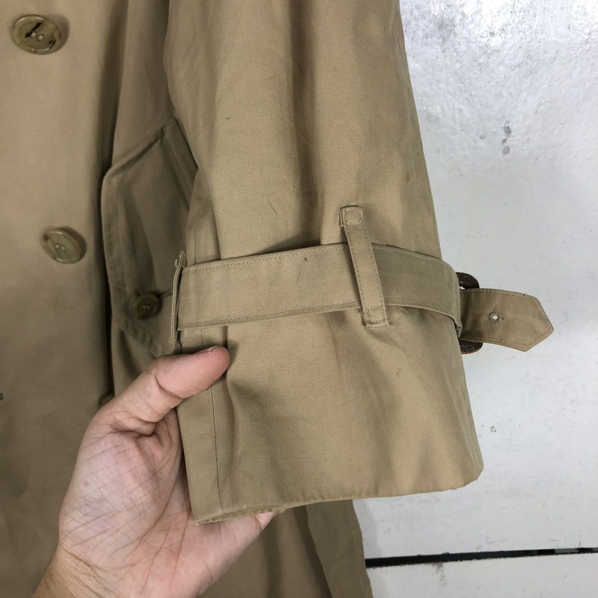 Burberry 🔥VINTAGE TRENCH COAT LONG JACKET BURBERRYS NOVA CHECK Size US S / EU 44-46 / 1 - 18 Thumbnail