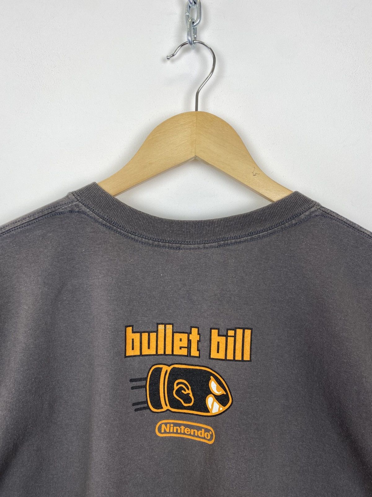 Other 2009 Nintendo Bullet Bill T-Shirt Size L Gildan Faded Grey Size US L / EU 52-54 / 3 - 7 Thumbnail