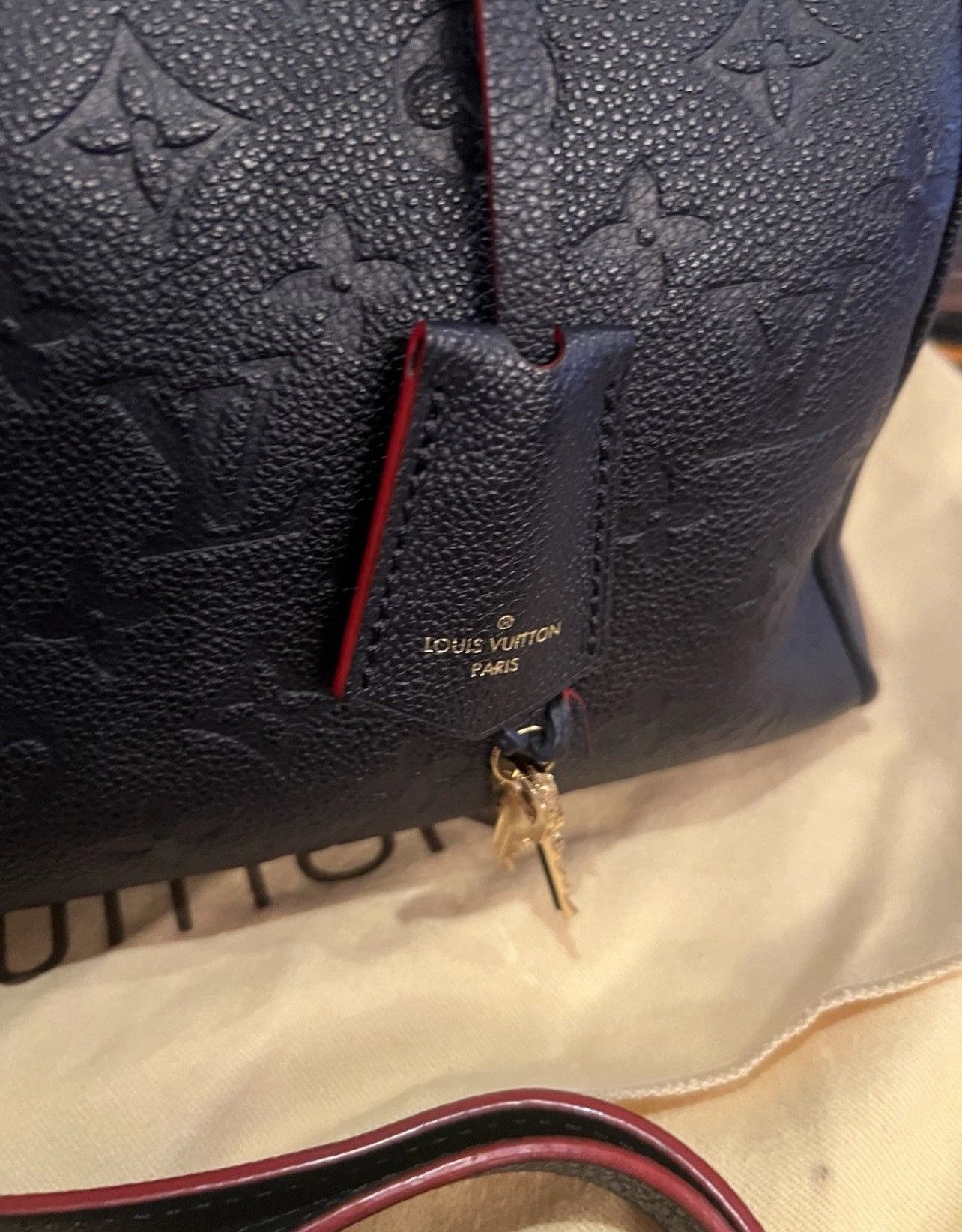 Louis Vuitton Louis Vuitton Speedy Bandouliere Empreinte Leather 30 Size ONE SIZE - 3 Thumbnail