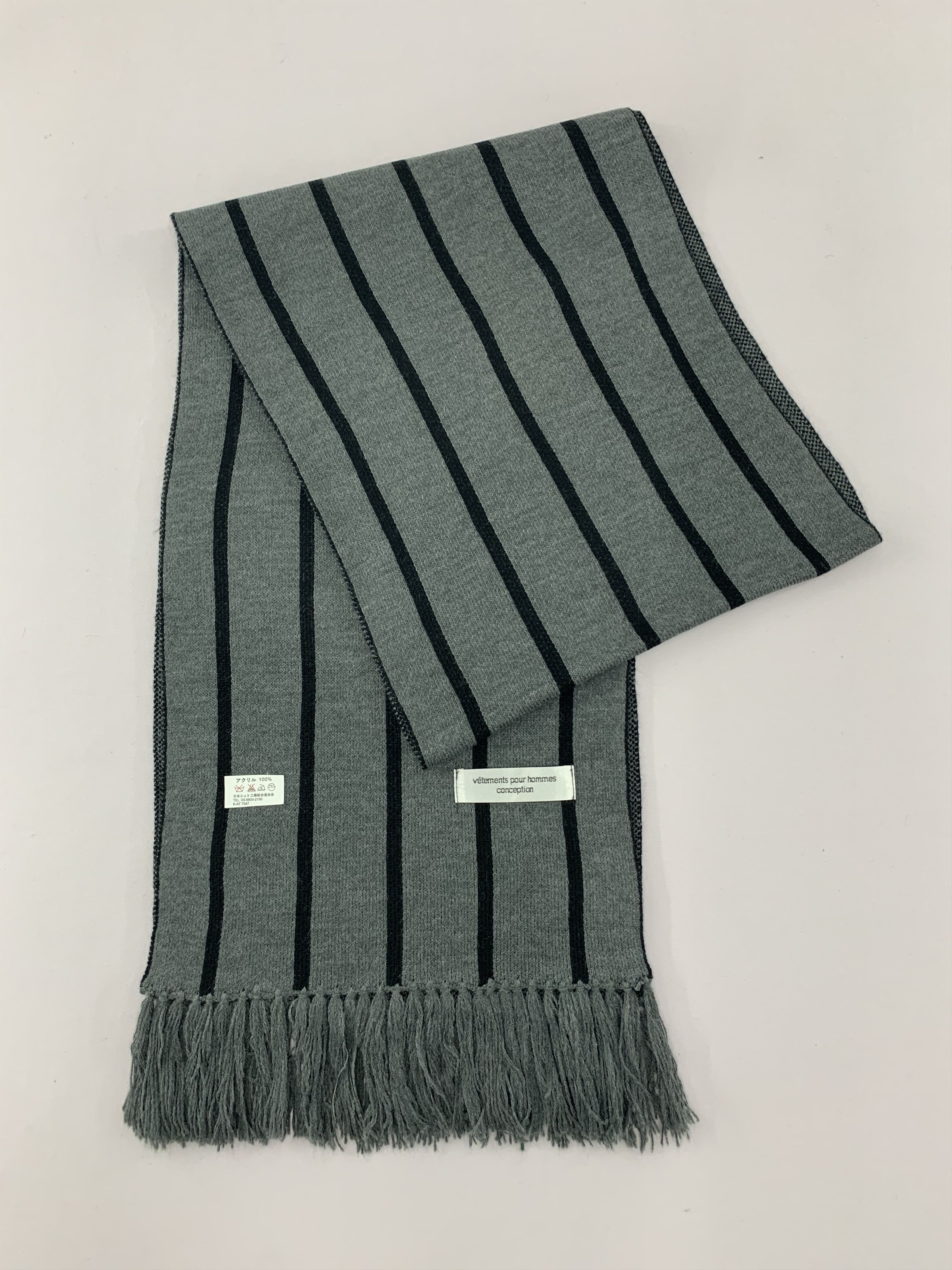 Vetements Vetements Pour Hommes Scarf Wool Muffler Neck Wrap BL5051 Size ONE SIZE - 2 Thumbnail