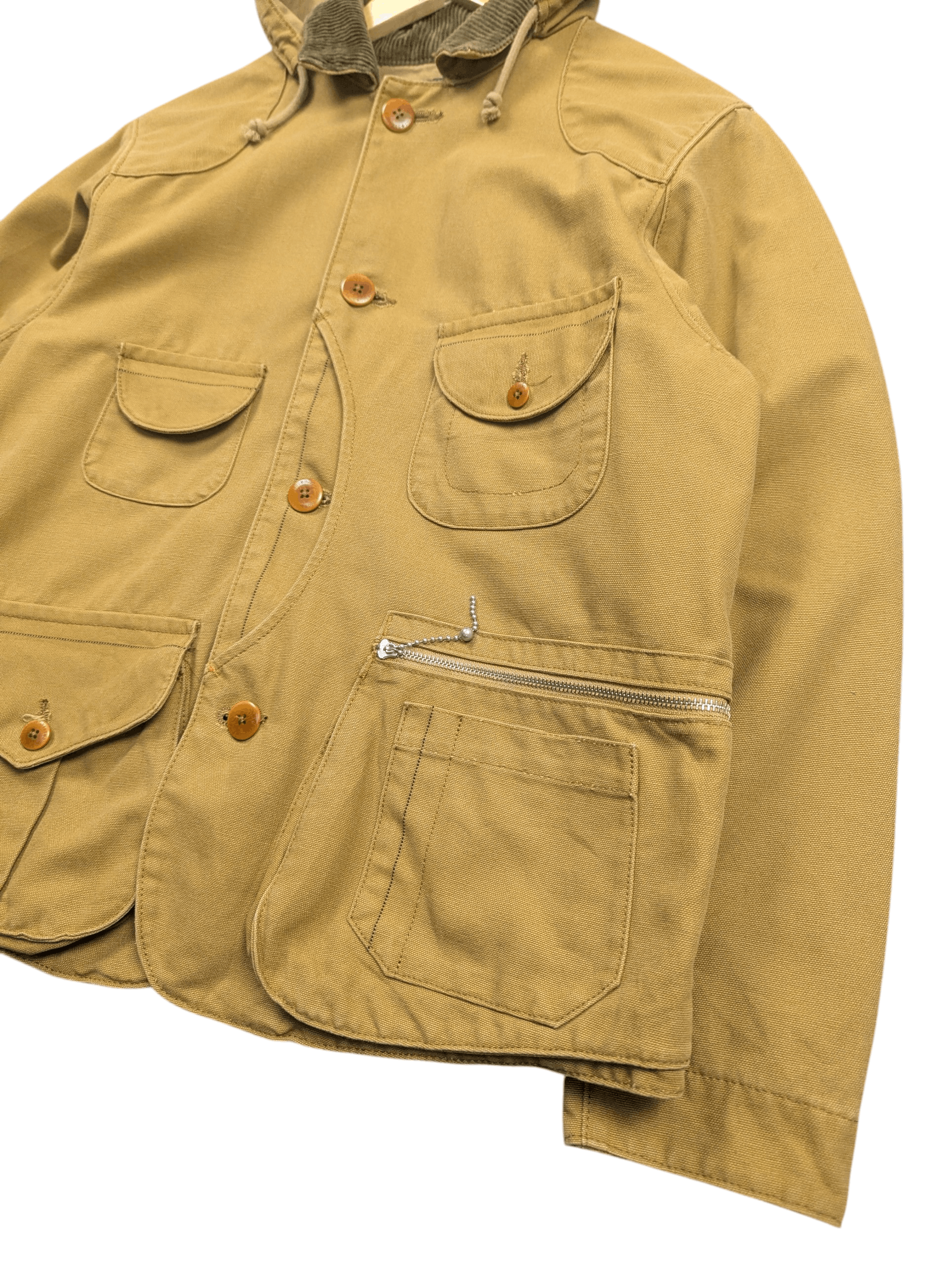 Freewheelers FREEWHEELERS & CO. "Timber Beast"Coat Yarn-Dyed Yellow Brown Size US M / EU 48-50 / 2 - 3 Thumbnail