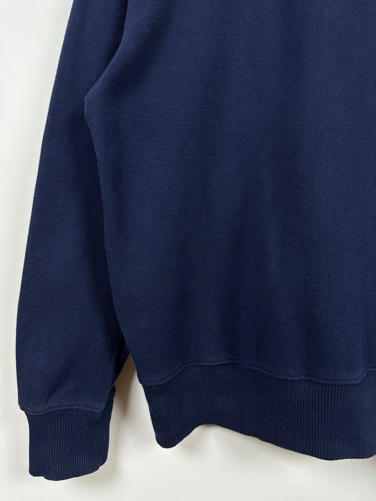 Yves Saint Laurent Vintage Yves Saint Laurent YSL Navy Blue Zip Up Hoodie Size US L / EU 52-54 / 3 - 15 Thumbnail