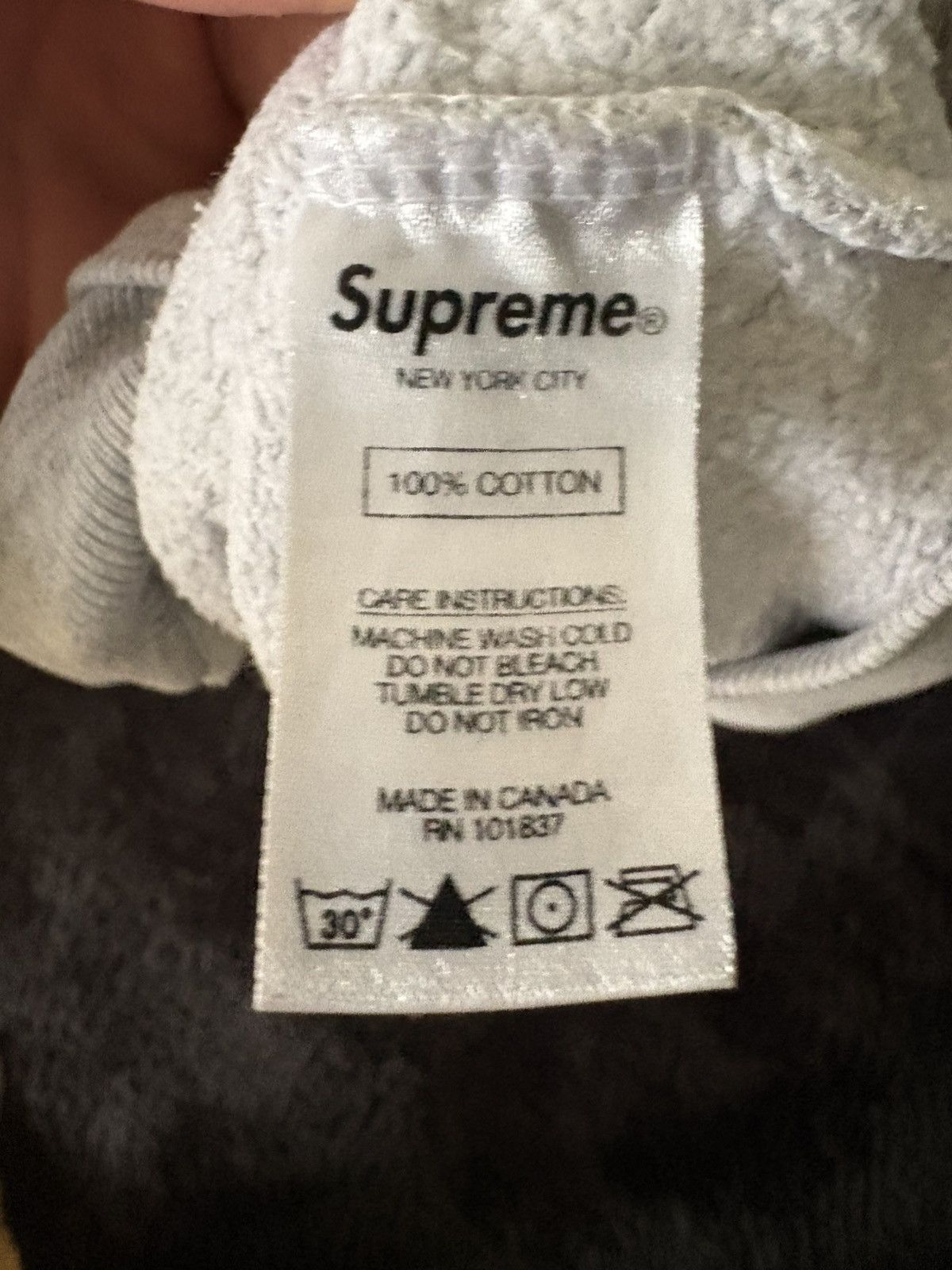 Supreme Supreme Mike Kelley Franklin Signing Hoodie Grey FW18 Size M Size US M / EU 48-50 / 2 - 8 Thumbnail