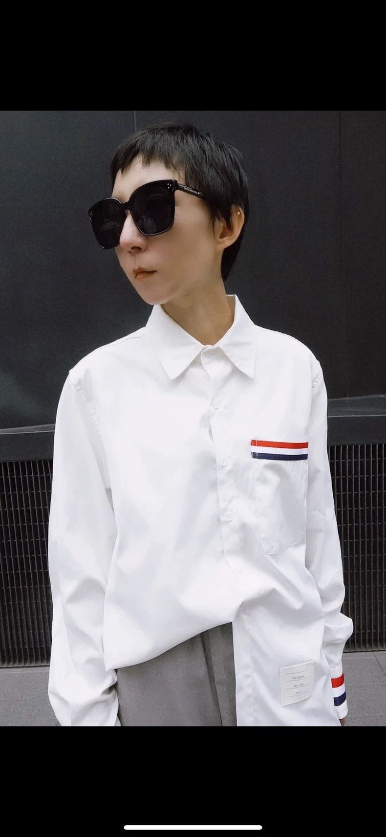Thom Browne Thom Browne size2 White Oxford cloth shirt Size US M / EU 48-50 / 2 - 6 Thumbnail
