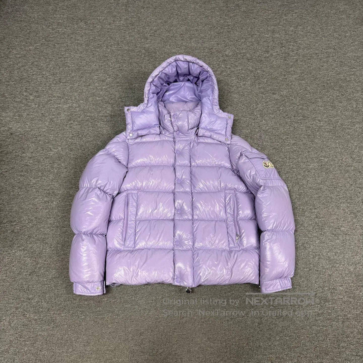 Moncler Moncler Maya's 70th Anniversary: Taro Down Jacket| Size M / US 6-8 / IT 42-44 - 2 Thumbnail