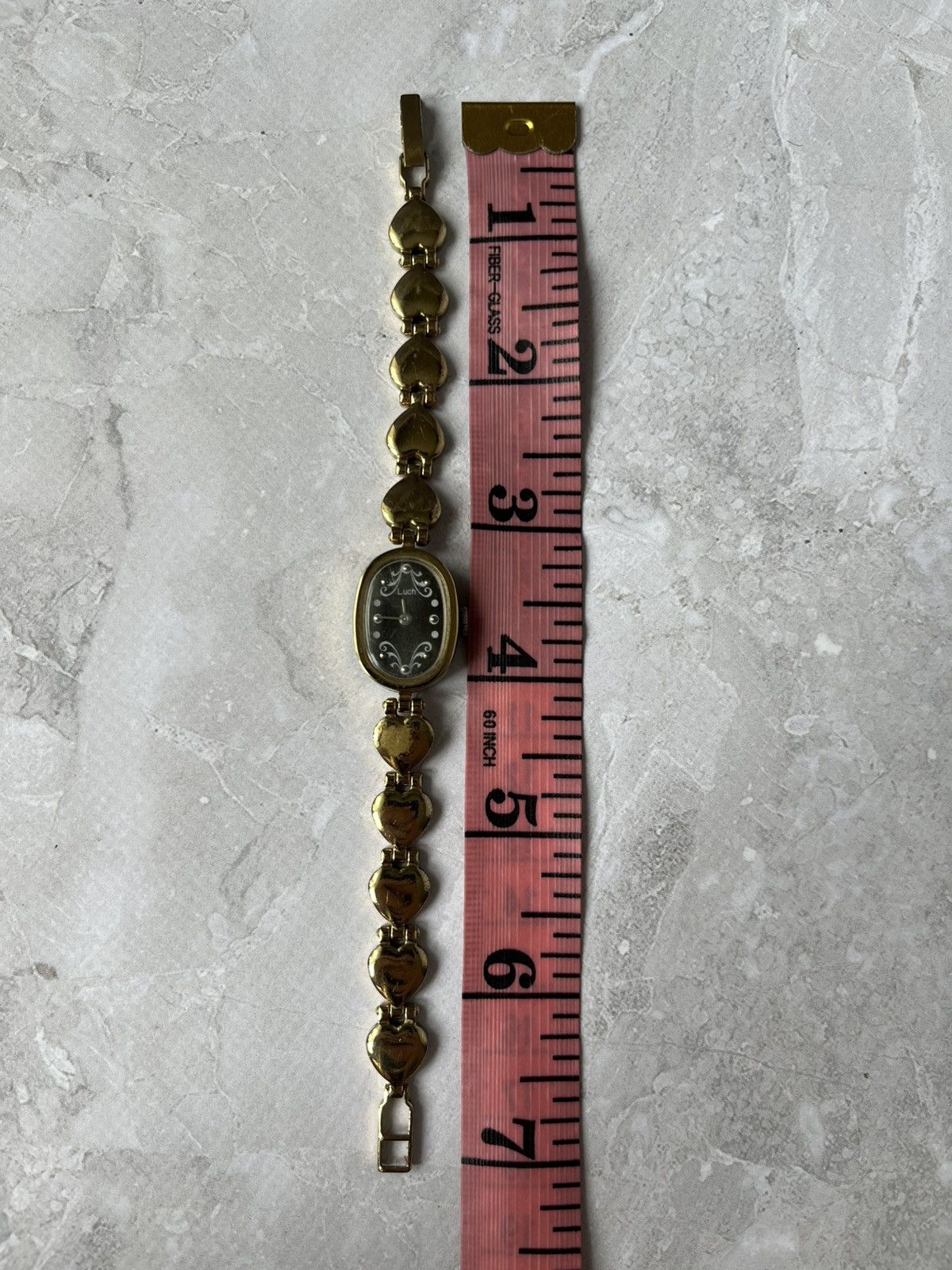 Jewelry × Vintage Vintage Luch Watch with Heart Bracelet Size ONE SIZE - 20 Thumbnail