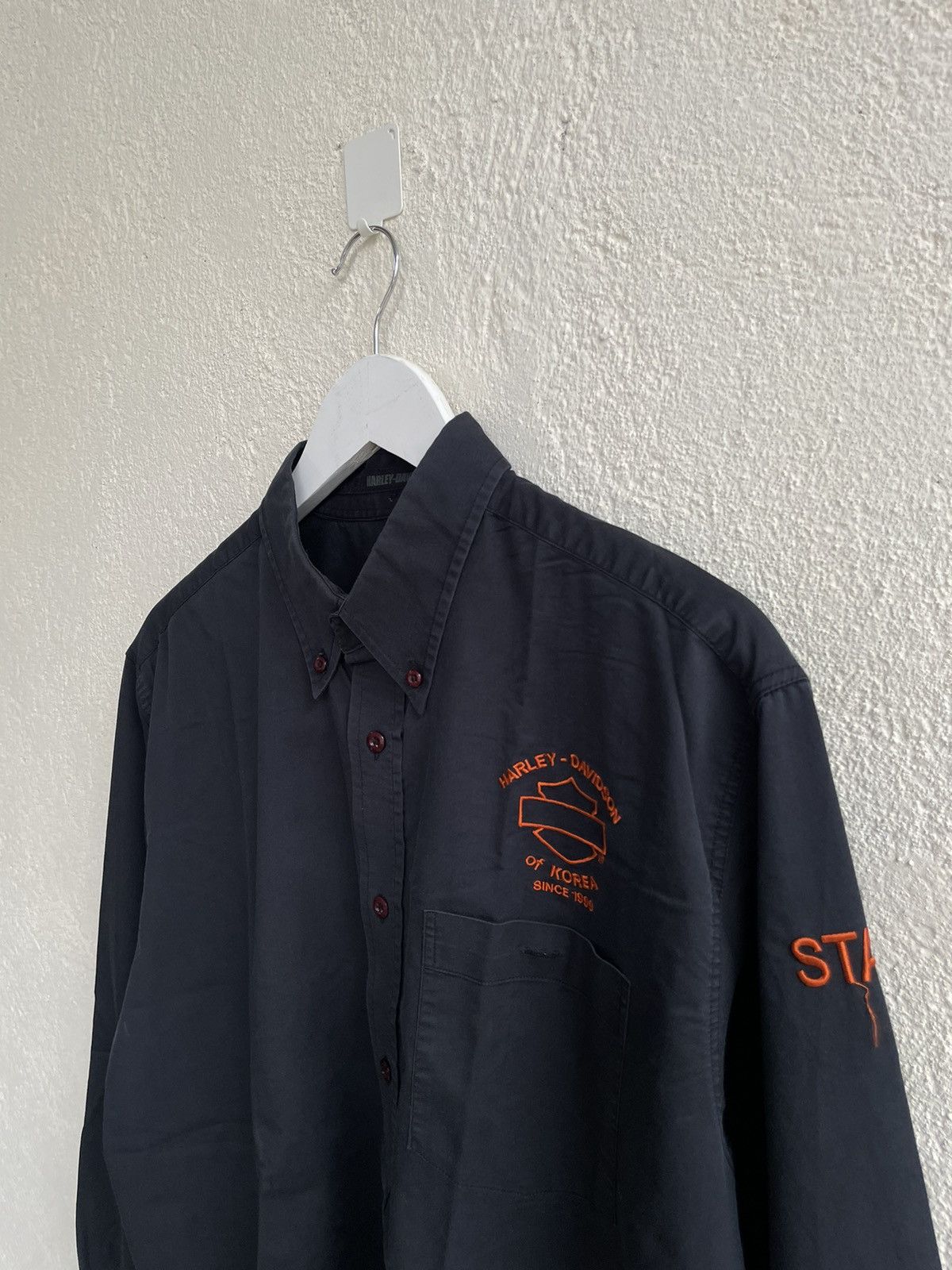 Harley Davidson 2000s Harley davidson Korea crew Size US L / EU 52-54 / 3 - 3 Thumbnail