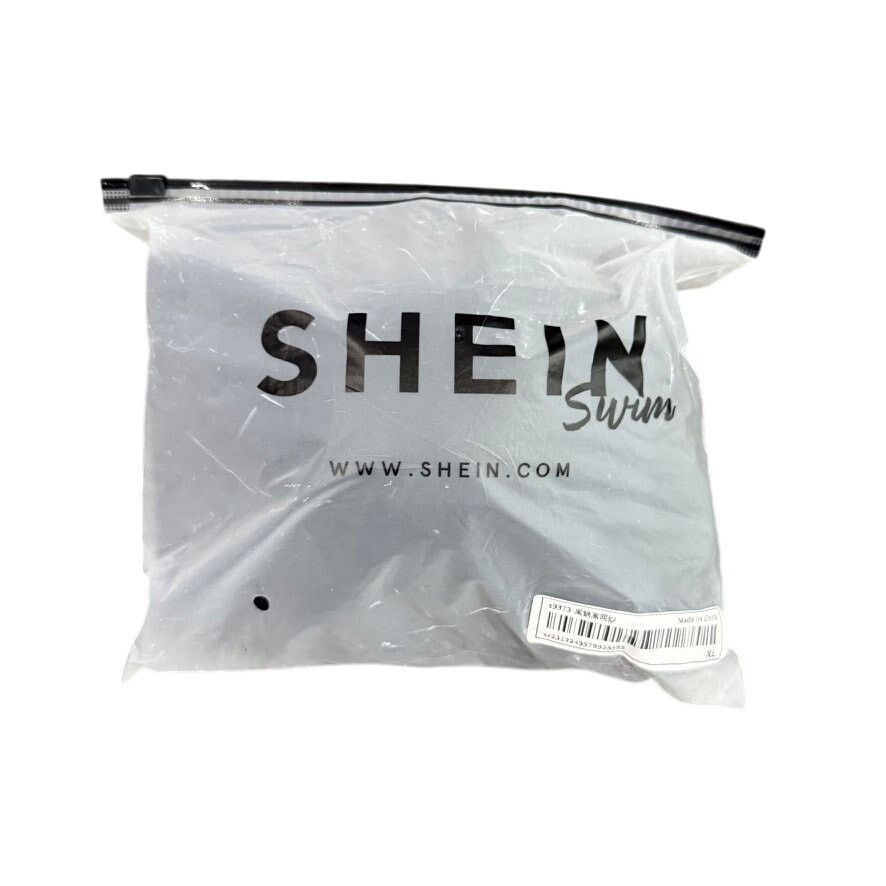 Shein Woman's Strappy Back One Piece Swimsuit with Tie Coverup Size ONE SIZE - 3 Thumbnail