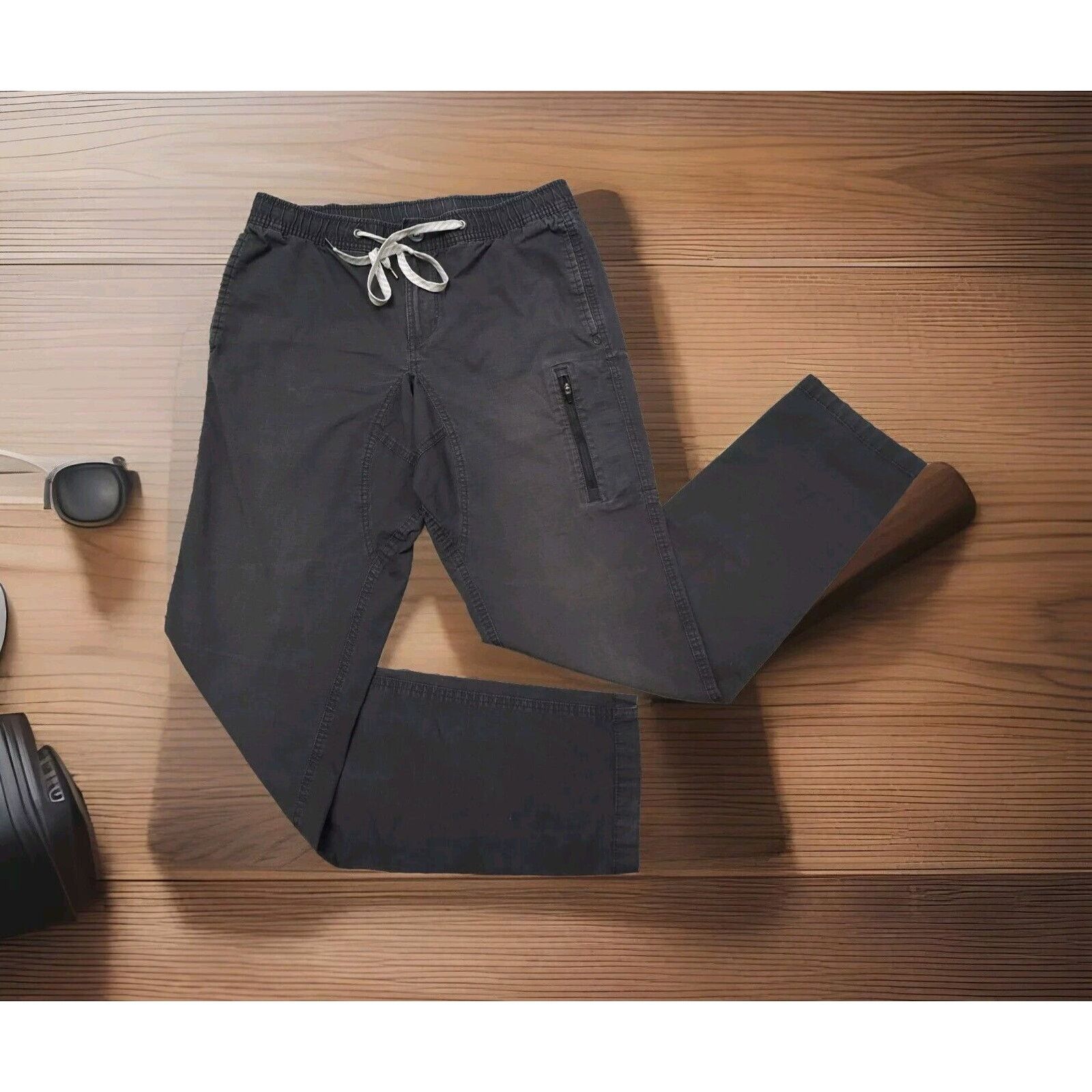 Vuori Vuori Ripstop Pants Drawstring Casual Athletic Zip Pocket M Size US 28 / EU 44 - 2 Thumbnail