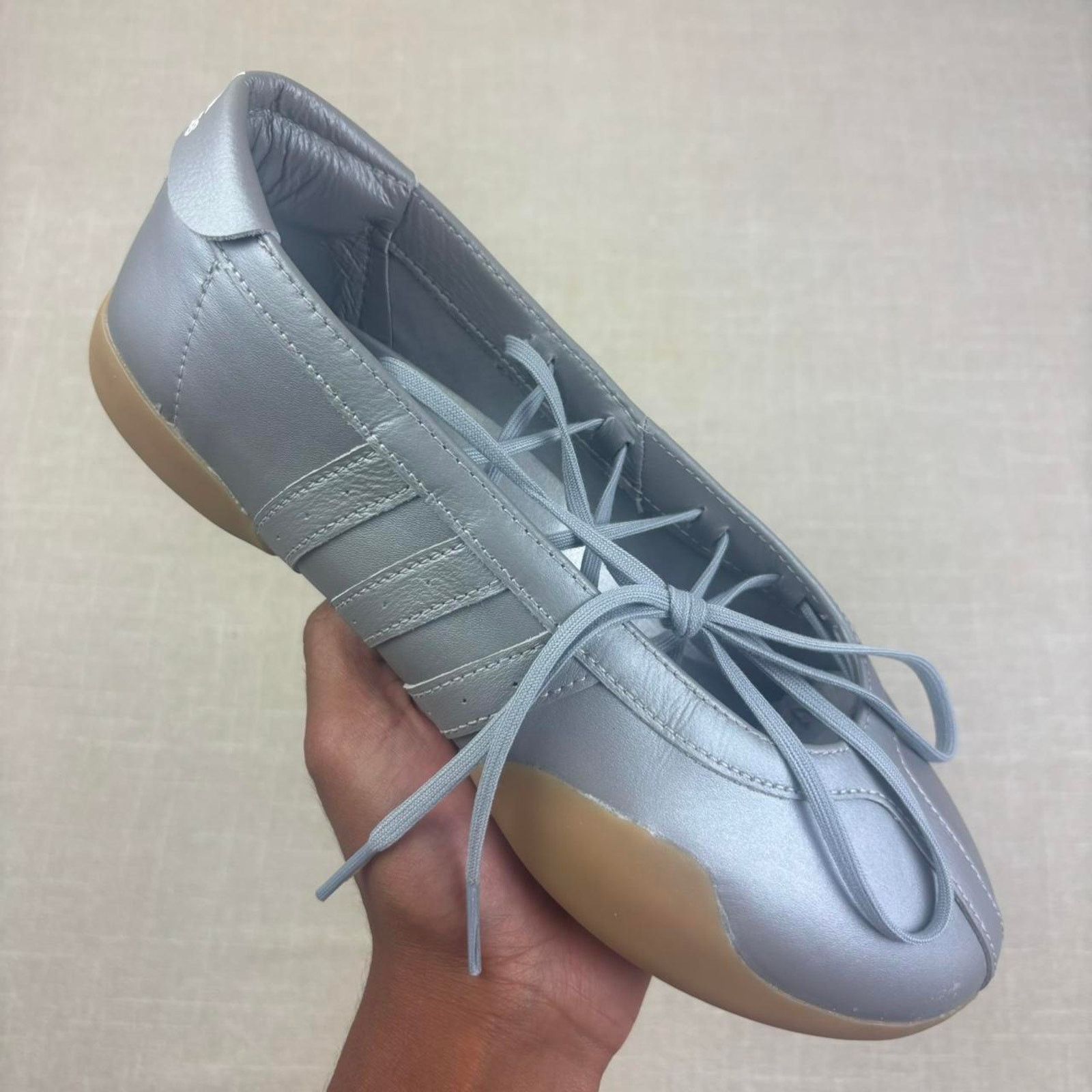 🩶 Adidas Taekwondo Mei Ballet “Silver” 9.5W