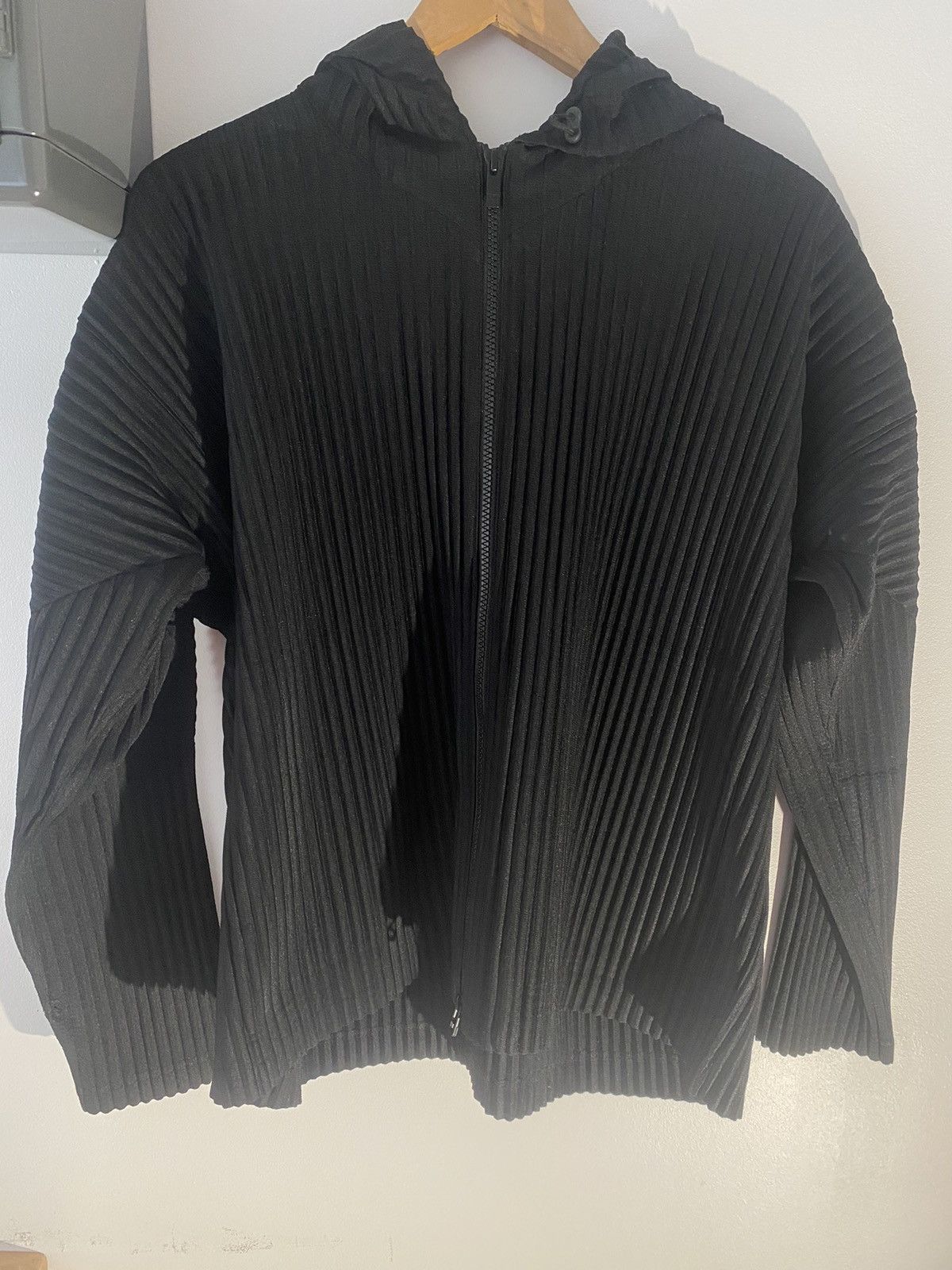 Homme Plisse Issey Miyake issey miyake zip up hoodie | Grailed