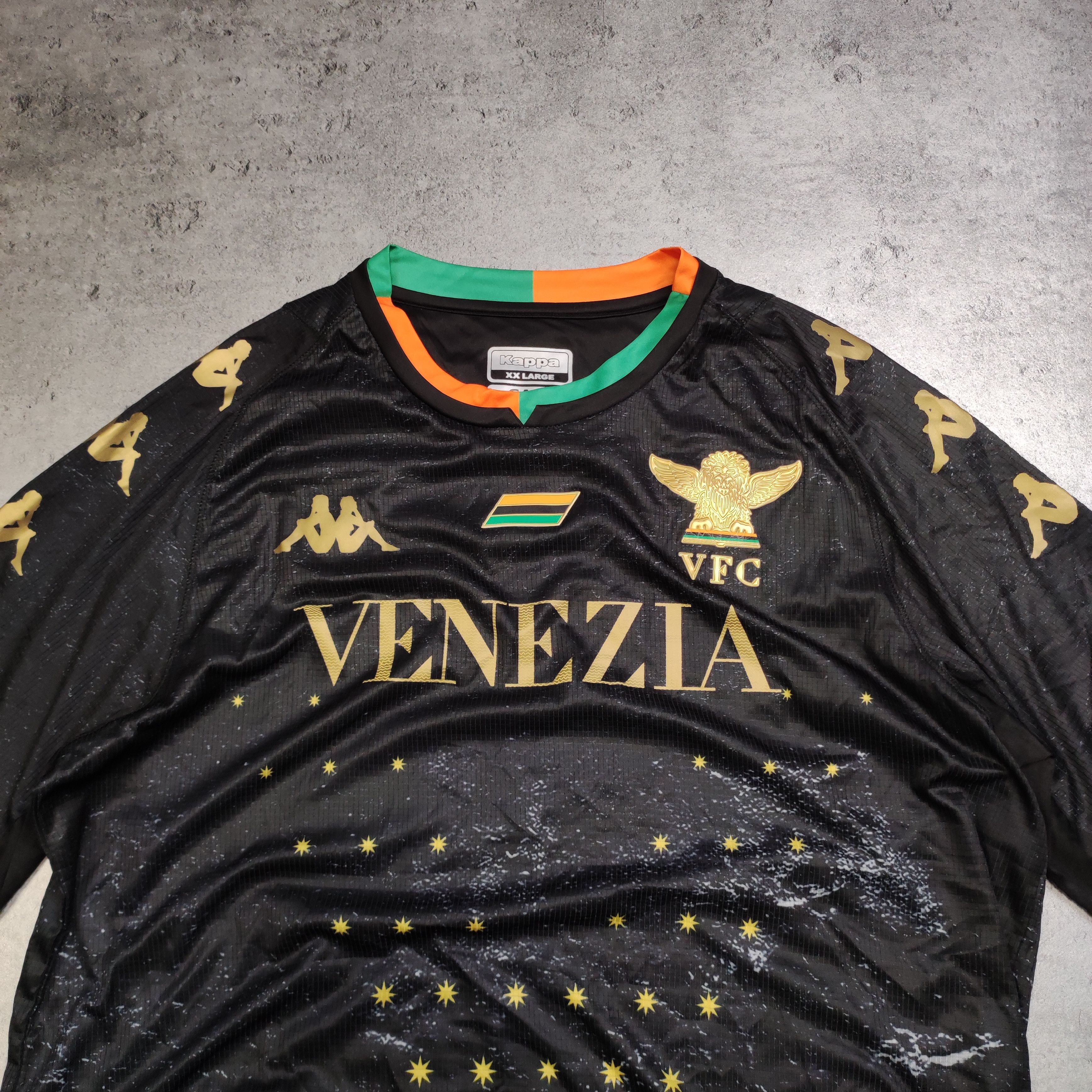 Vintage RARE Kappa x Venezia FC Italy Football Soccer Jersey Size US XXL / EU 58 / 5 - 4 Thumbnail