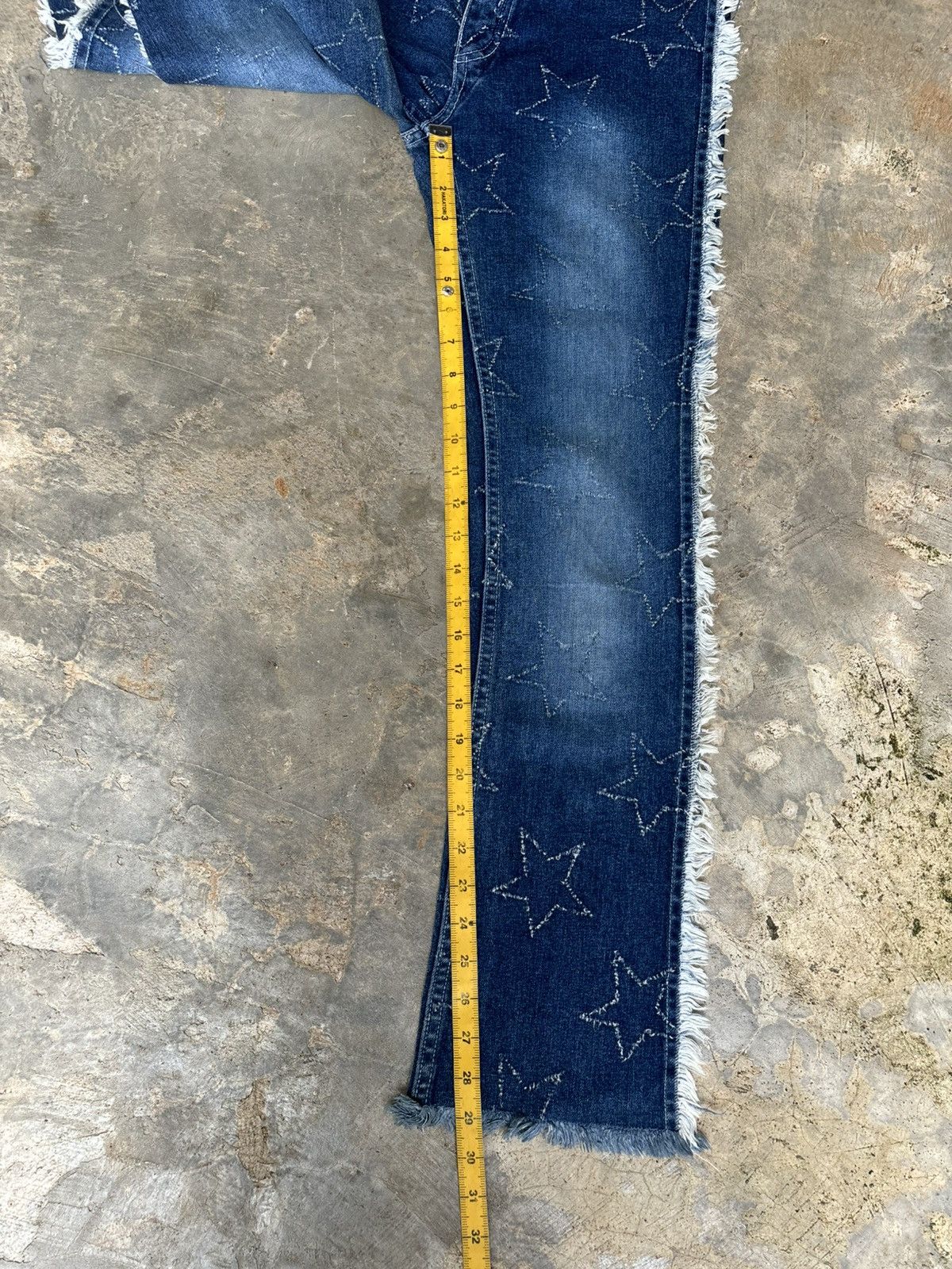 Hysteric Glamour Y2k Chuck Roaste's Star Ifsixwasnine Punk Style Jeans Size 29" - 13 Thumbnail