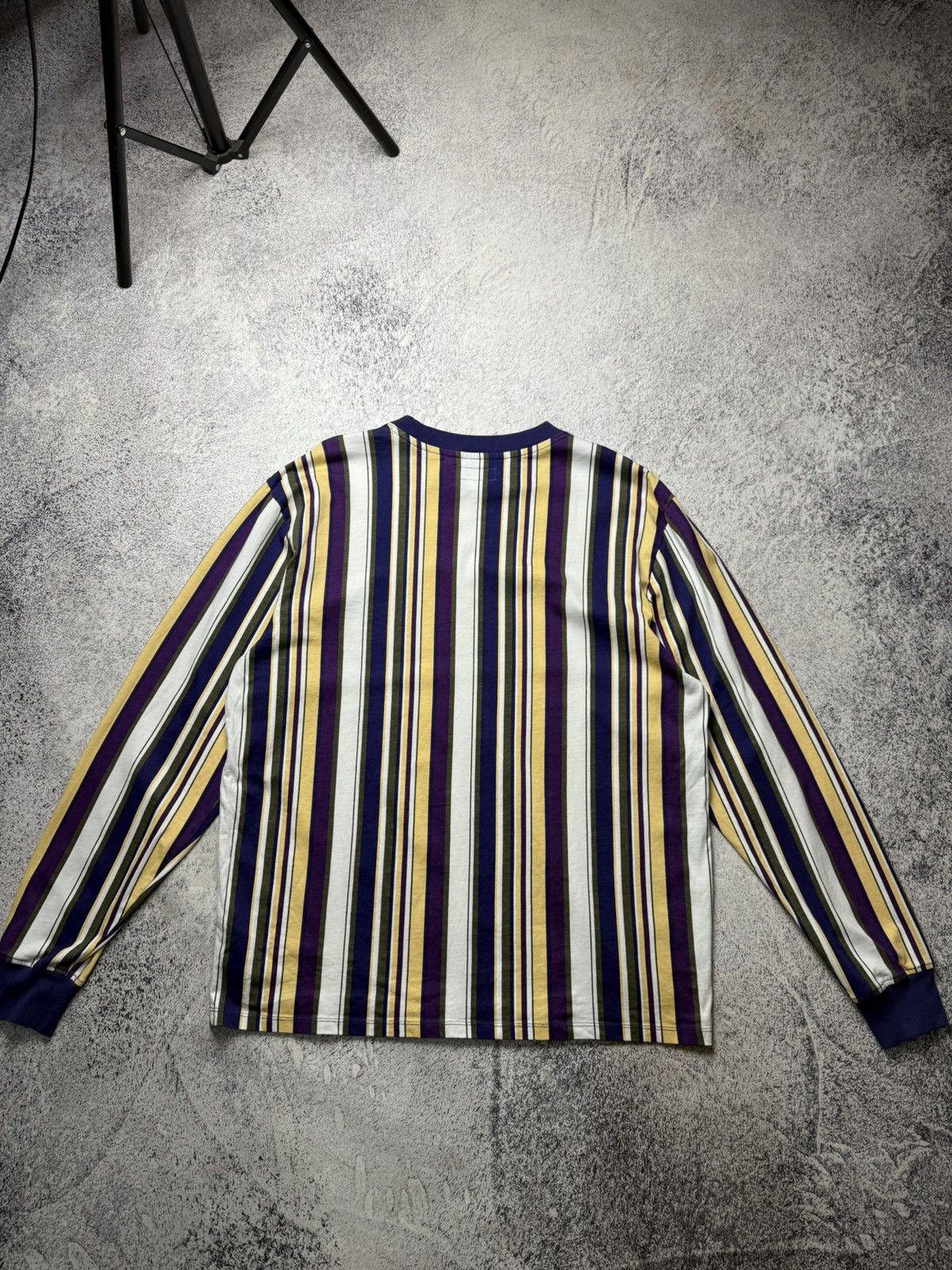 A$AP Rocky Guess x A$AP Rocky Long Sleeve Orange Striped T-Shirt Size US L / EU 52-54 / 3 - 15 Thumbnail
