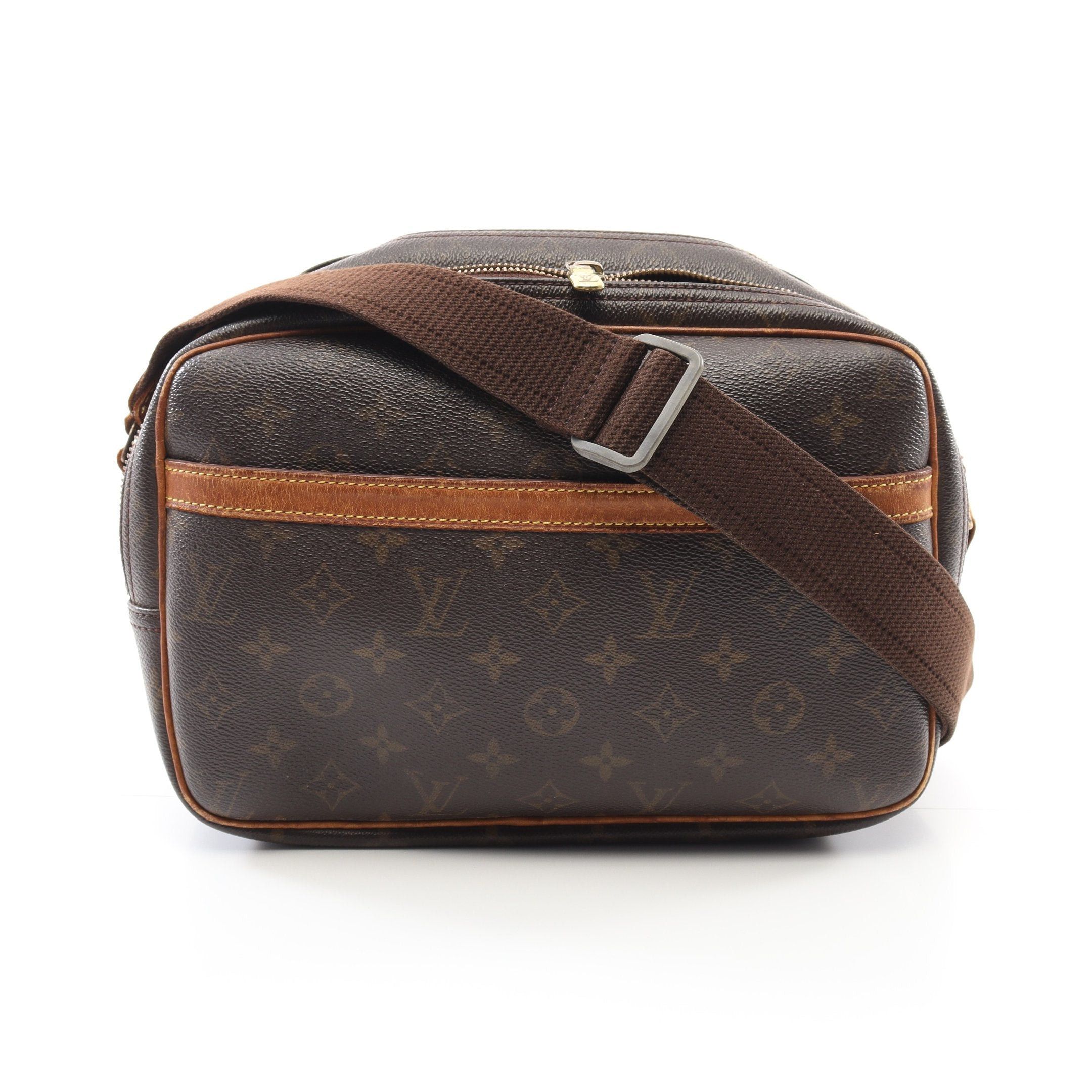 Louis Vuitton Louis Vuitton Reporter Pm Monogram Shoulder Bag Leather Brown Size ONE SIZE - 1 Thumbnail