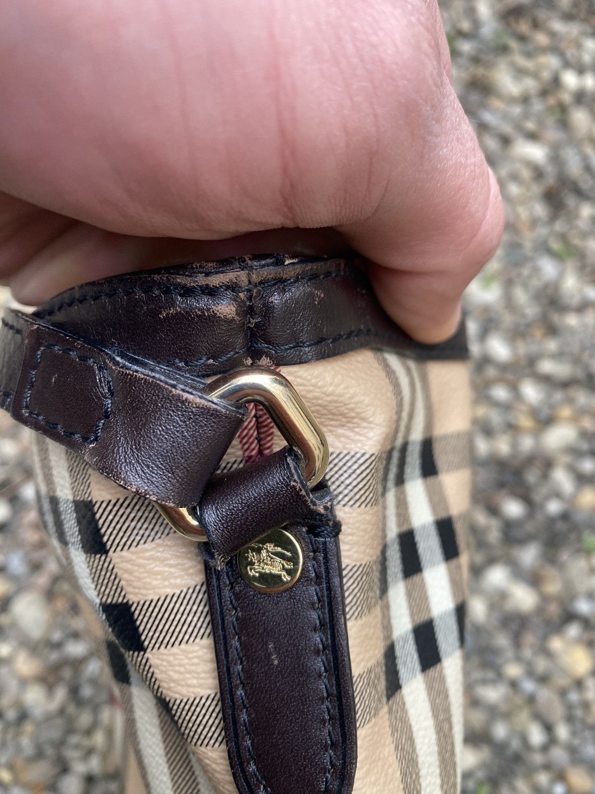 Burberry × Vintage Burberry Nova Check Crossbody Bag Size ONE SIZE - 14 Thumbnail