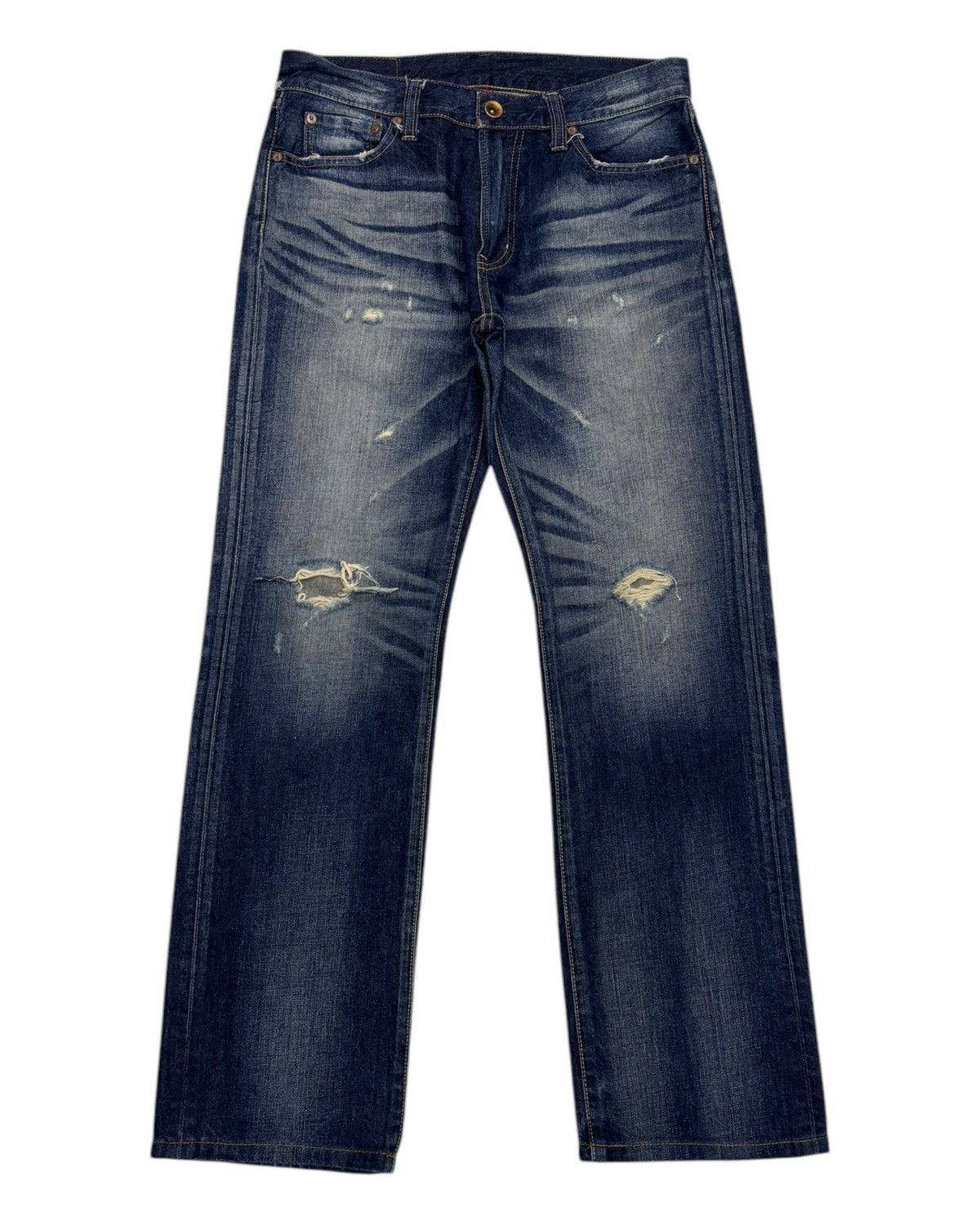 Jean × Undercover × Uniqlo 🔥VINTAGE S002 CLAWMARK BAGGY UNIQLO UNDERCOVER STYLE DESIGN Size US 32 / EU 48 - 5 Thumbnail
