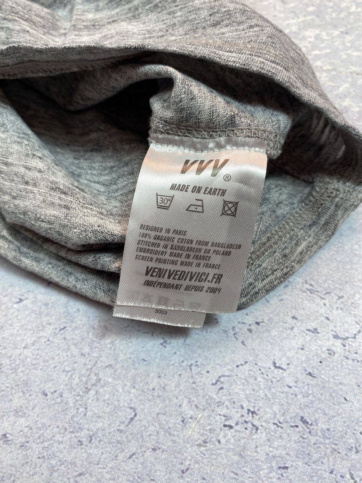Japanese Brand Veni Vedi Vici France Tuning Men's Grey T- Shirt Size Medium Size US M / EU 48-50 / 2 - 10 Thumbnail
