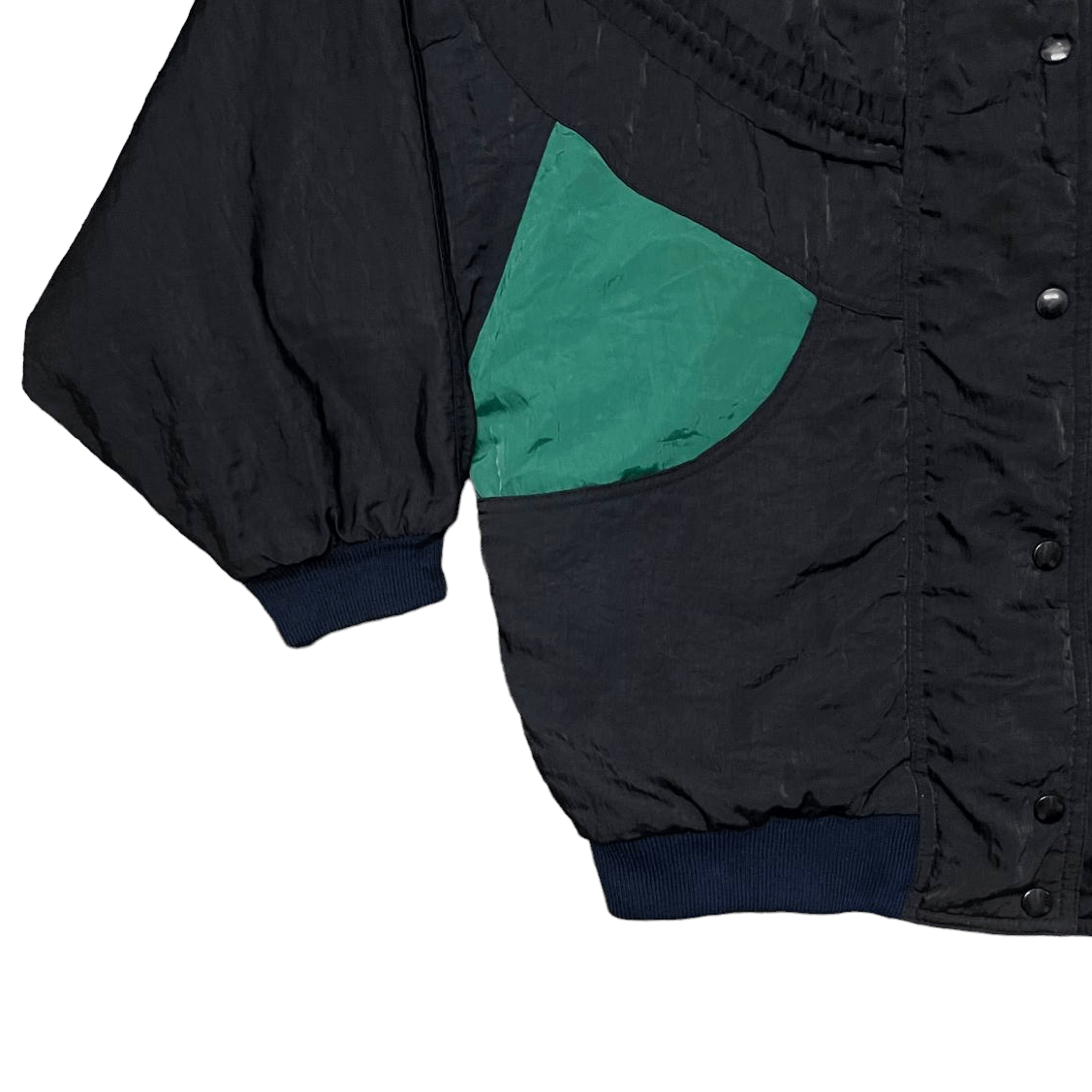Industrie Vintage Industry Motorcyclist Balloon Sleeve Bomber Jacket Size US L / EU 52-54 / 3 - 3 Thumbnail
