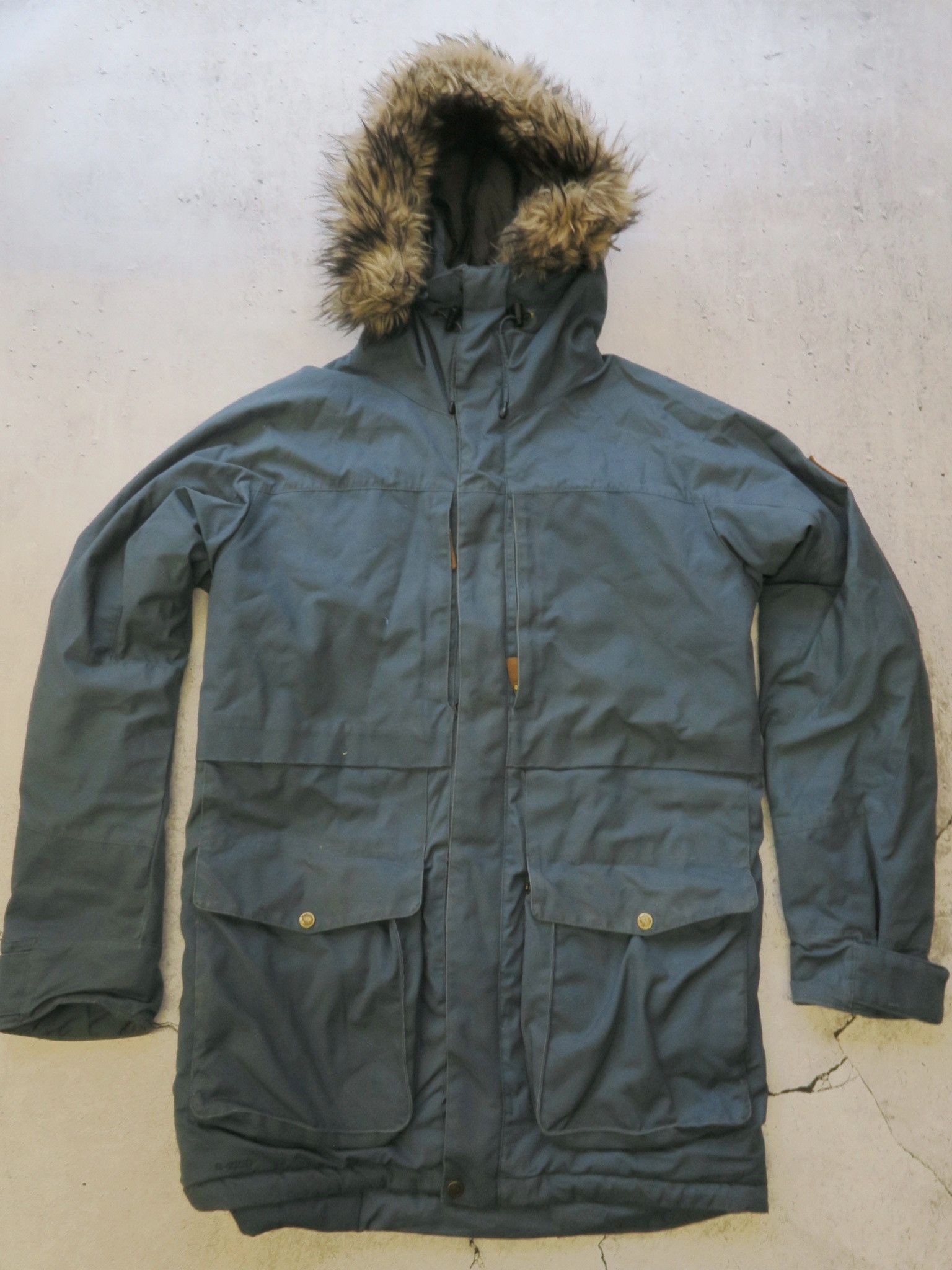 image of Fjallraven L Jacket in Blue, Men's (Size Large)