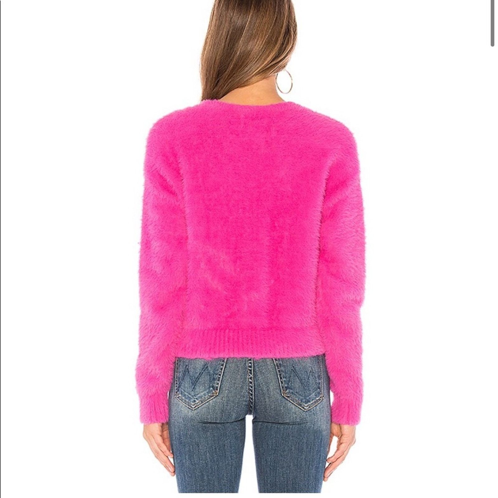 Other MCGUIRE Pallenberg Cloud Fuzzy Sweater in Valley Girl Pink Size M / US 6-8 / IT 42-44 - 3 Thumbnail