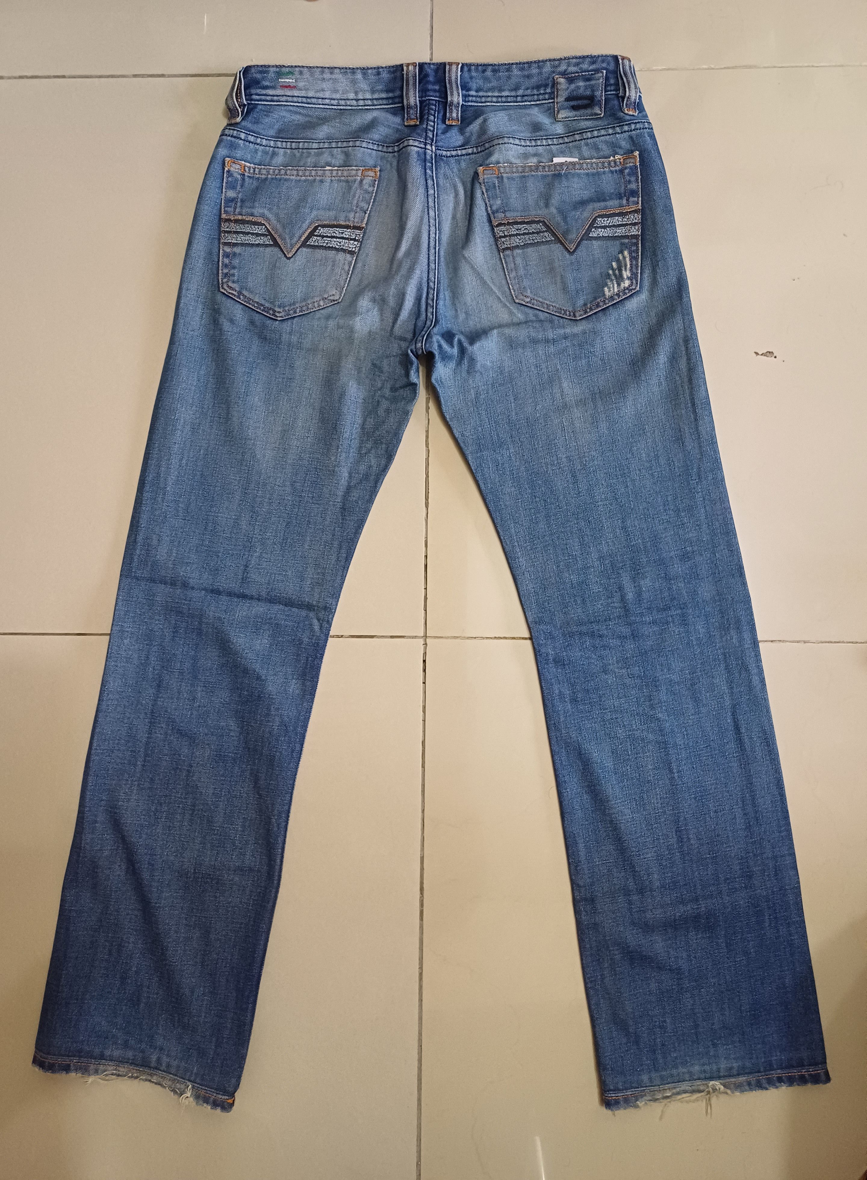 Designer × Seditionaries Diesel jeans, distressed & faded colour design Size US 31 - 3 Thumbnail