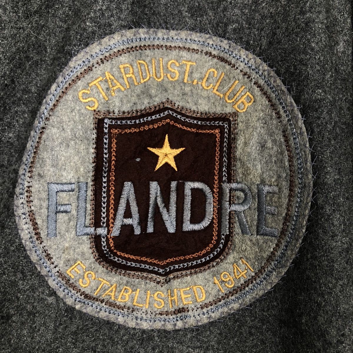 Japanese Brand 📌Vintage Varsity Bomber Jacket Wool Flandre Issey Miyake Size US M / EU 48-50 / 2 - 18 Thumbnail