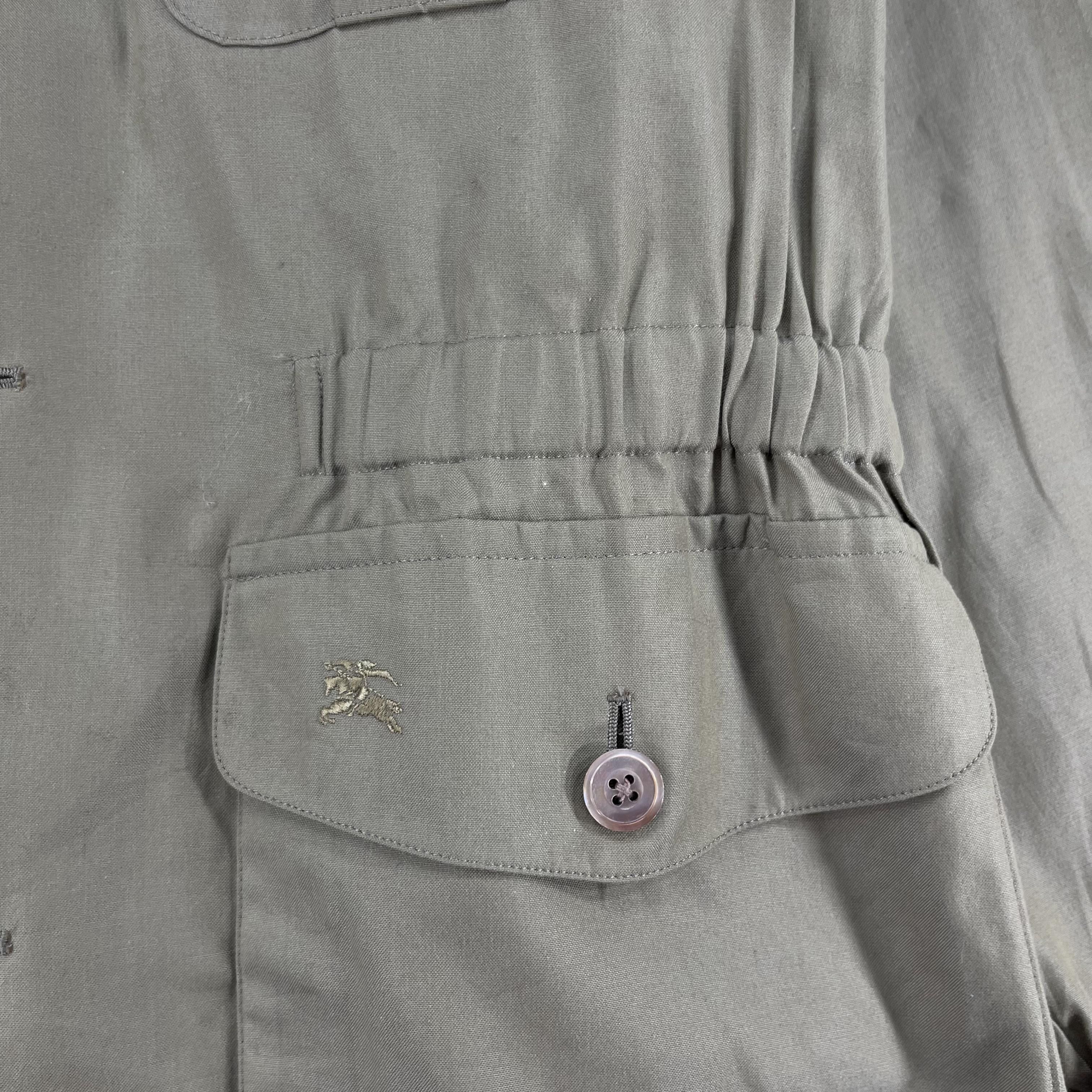 Burberry × Vintage Vintage BURBERRYS England Trench Coat Button Up Jacket Size M / US 6-8 / IT 42-44 - 4 Thumbnail
