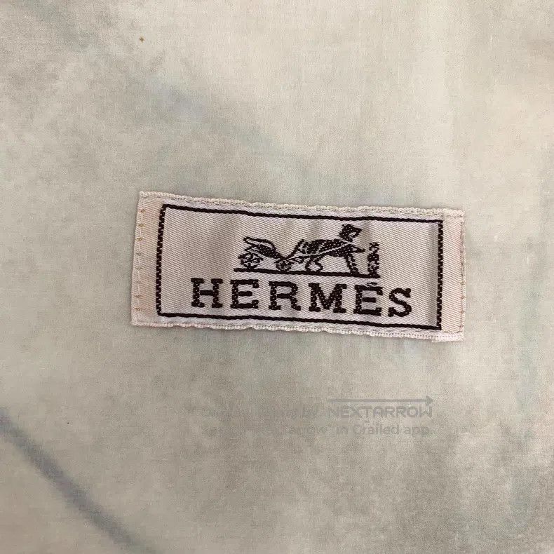 Hermes Hermes Beige Line Design Printed Cotton Hooded Zipper Long Size US M / EU 48-50 / 2 - 5 Thumbnail