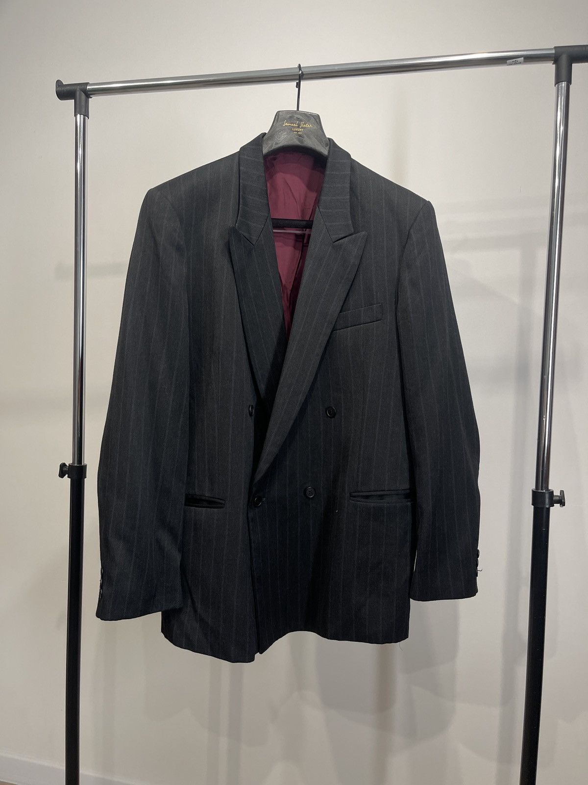 Vintage 🔥Vintage blazer double-breasted classic jacket tuomi 56 Size 46R - 1 Thumbnail