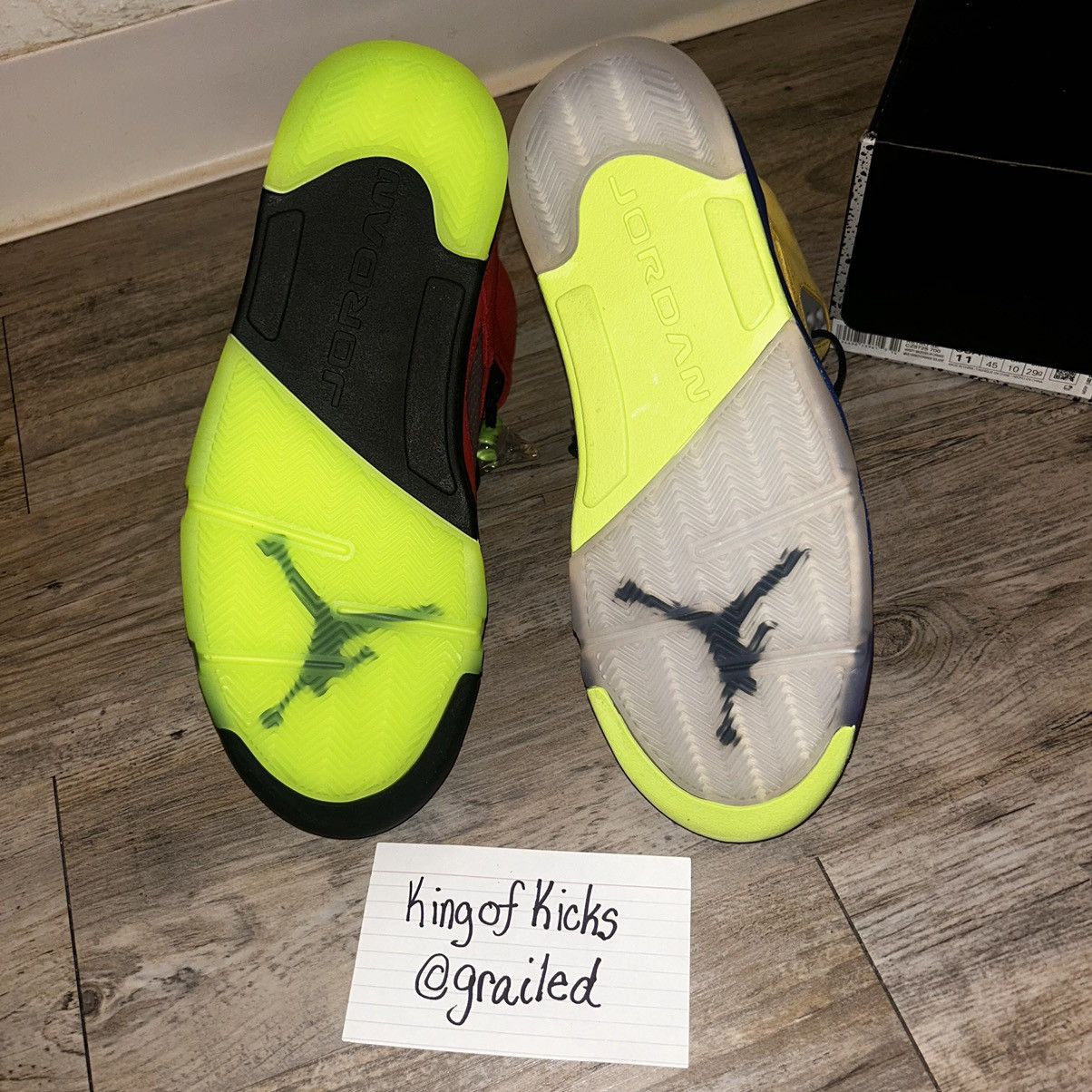 Jordan Brand × Nike Air Jordan 5 Retro SE ‘What The’ Size US 11 / EU 44 - 6 Thumbnail
