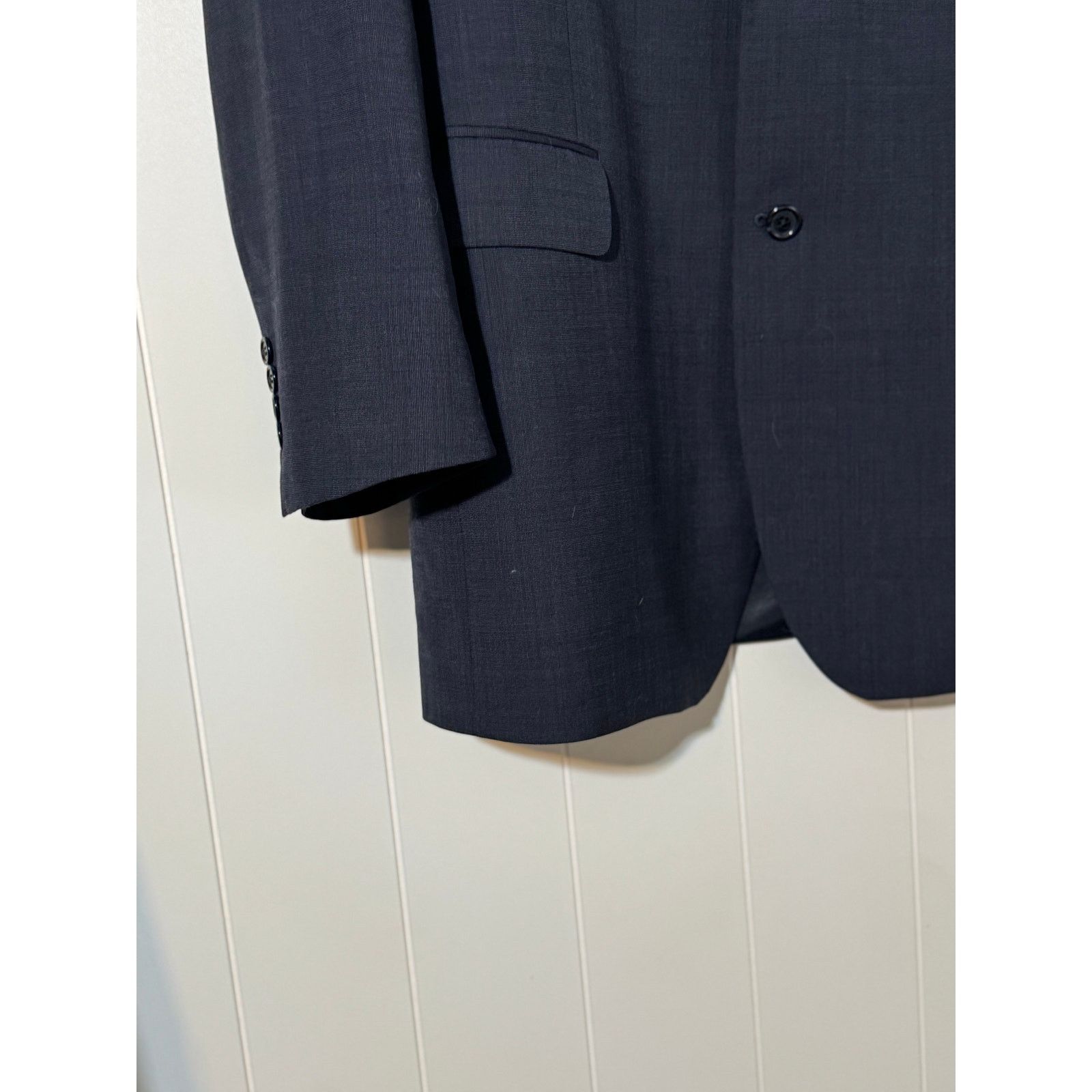 Jos. A. Bank Jos. A. Bank · Men’s 44 XL · 100% Wool Blazer · Navy Blue Size 44L - 6 Thumbnail