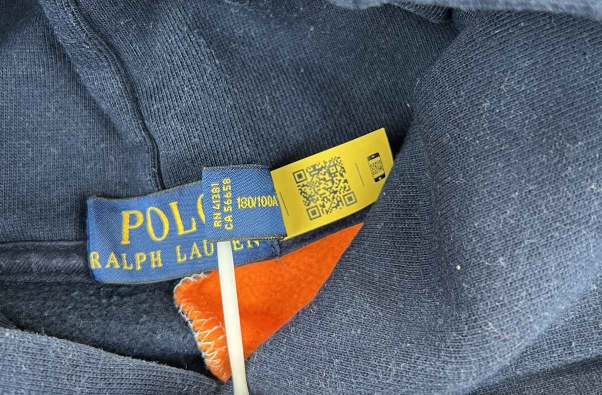 Polo Ralph Lauren Polo Ralph Lauren Patchwork Monogram Vintage Hoodie Size US L / EU 52-54 / 3 - 7 Thumbnail