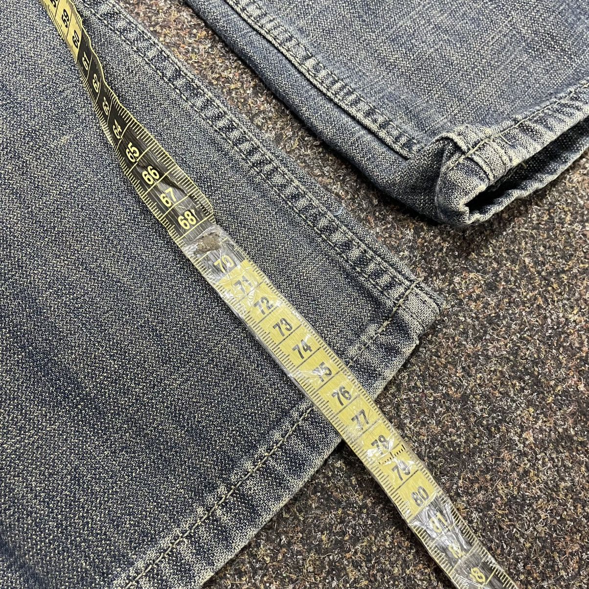Vintage Vintage Y2K Baggy Wide Leg Faded Jeans Skater Logo 29 Size US 29 - 7 Thumbnail