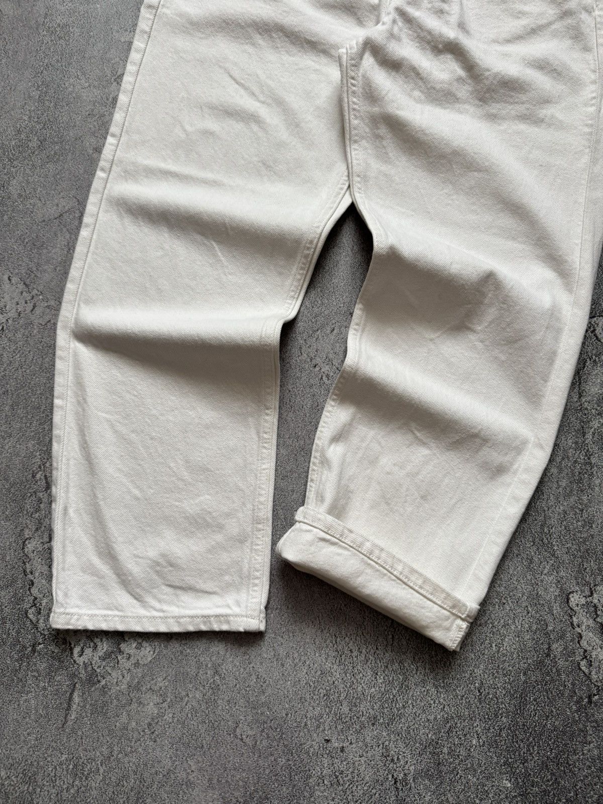 ba&sh BA&SH 3 Wmns white Jean pant trouser chino Size 26" / US 2 / IT 38 - 3 Thumbnail