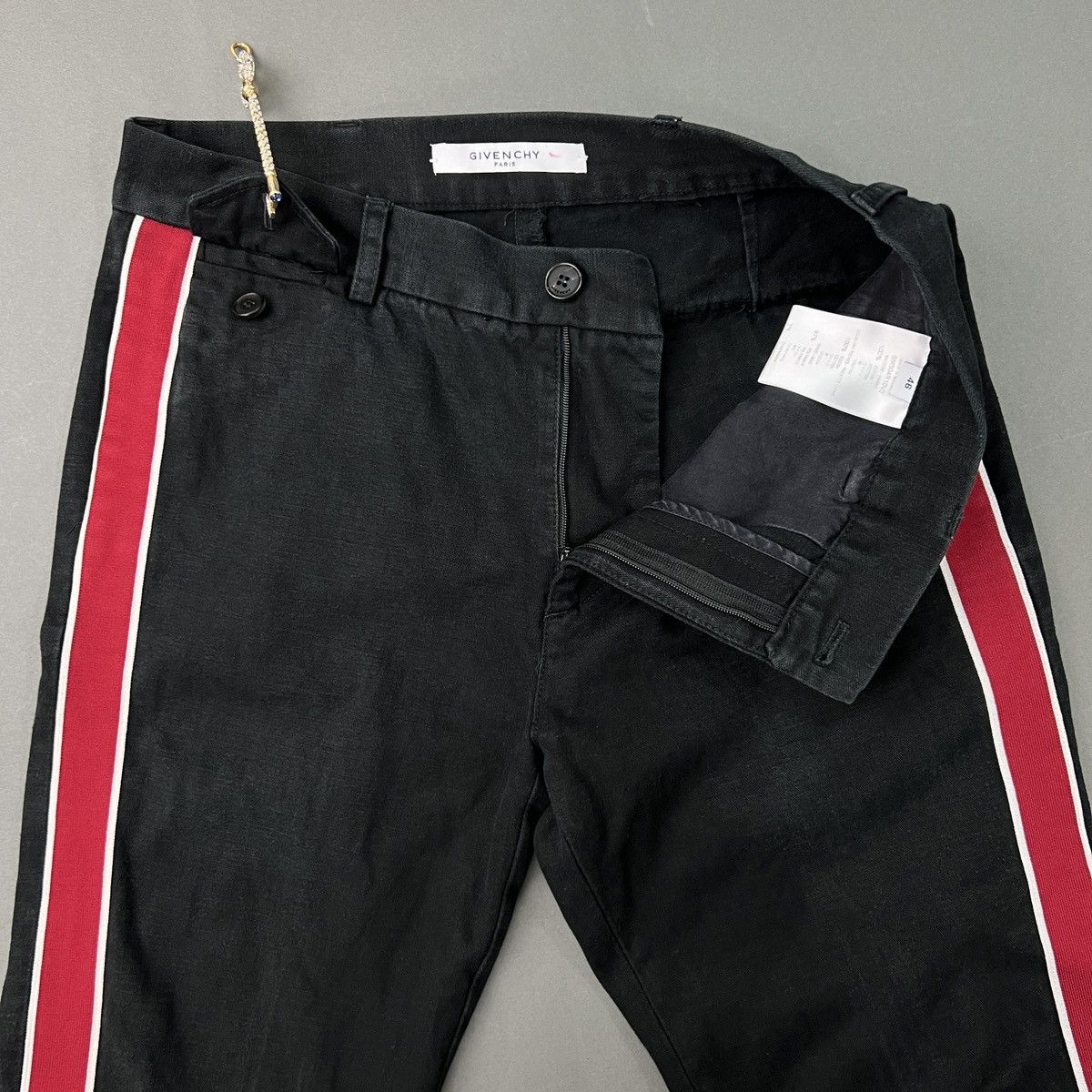Givenchy GIVENCHY Pinstripe Pants Size US 30 / EU 46 - 8 Thumbnail
