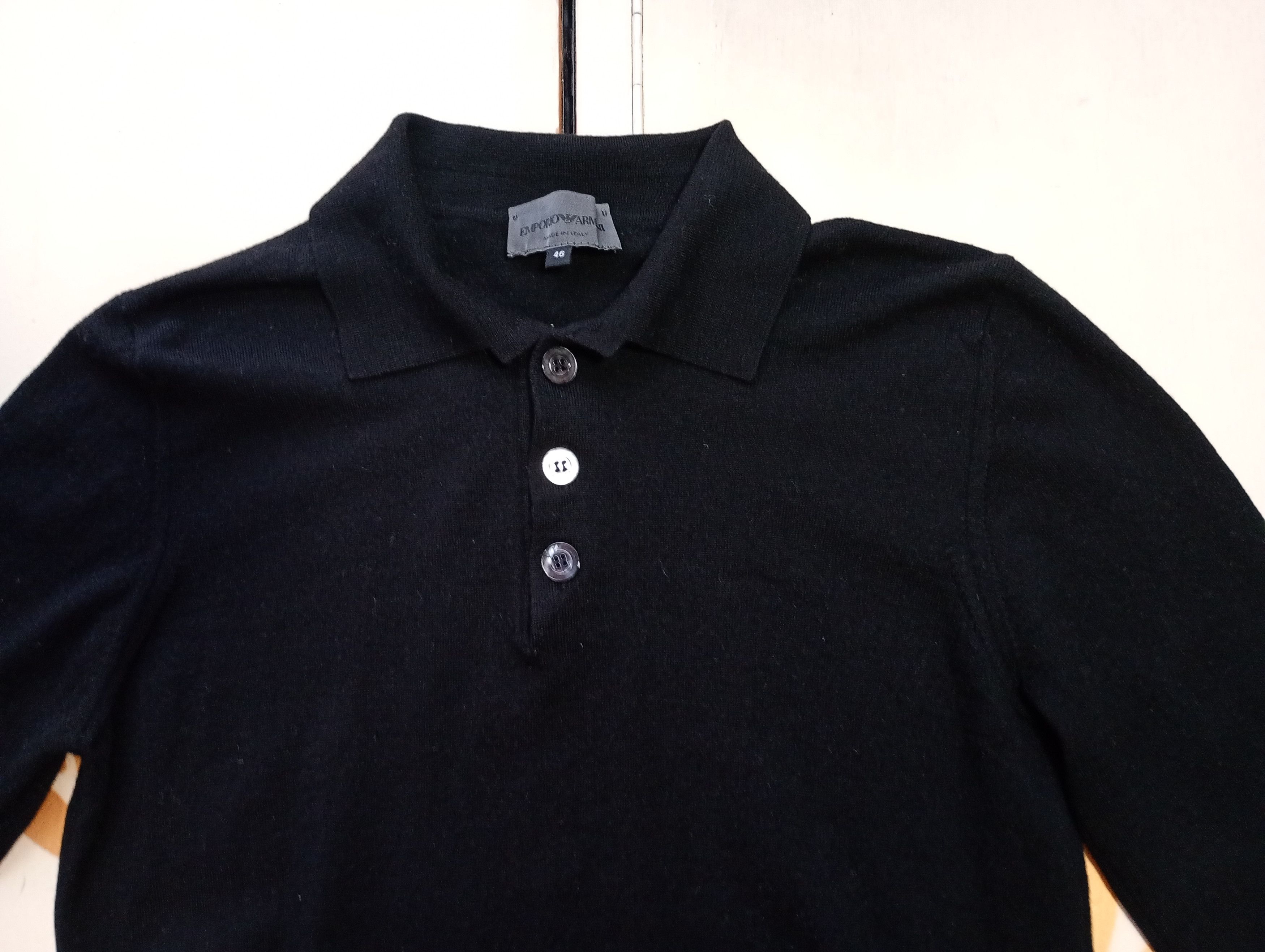 Emporio Armani × Giorgio Armani Emporio Armani Lana Wool Long Sleeve size 46 Size US S / EU 44-46 / 1 - 7 Thumbnail