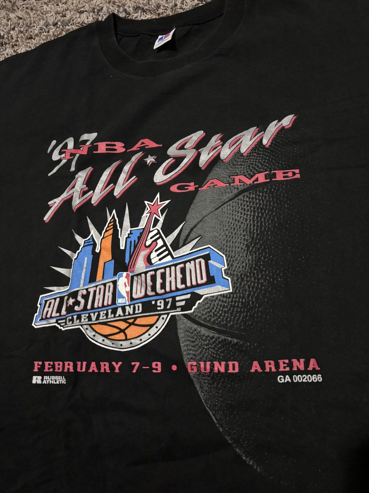 Vintage Vintage 1997 NBA All star weekend tee Size US XL / EU 56 / 4 - 2 Thumbnail