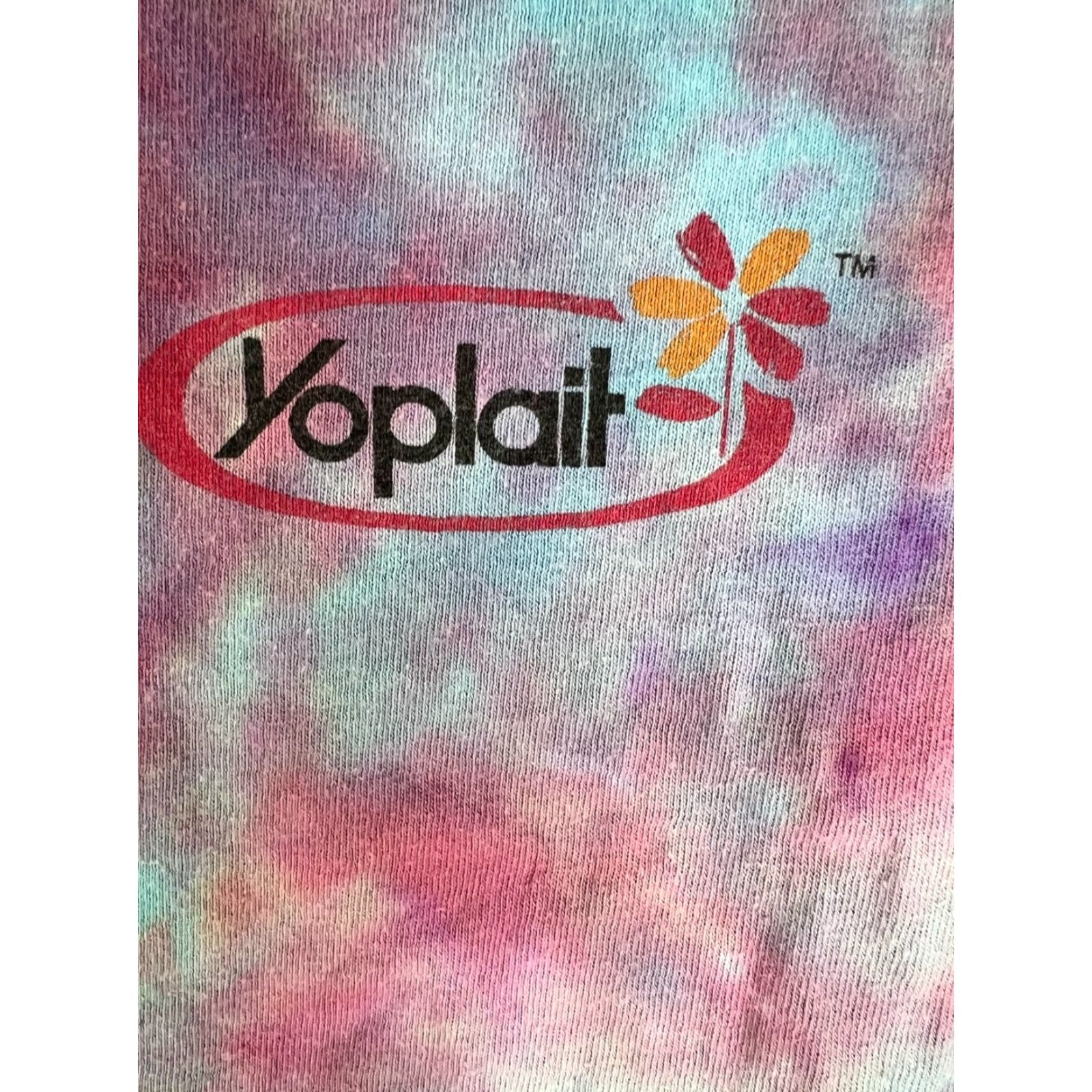 Anvil Yoplait Tie Dye T-Shirt Adult XL Multicolor Tee Men 90s Band Graphic Cotton Anvil Shirt Size US XL / EU 56 / 4 - 2 Thumbnail