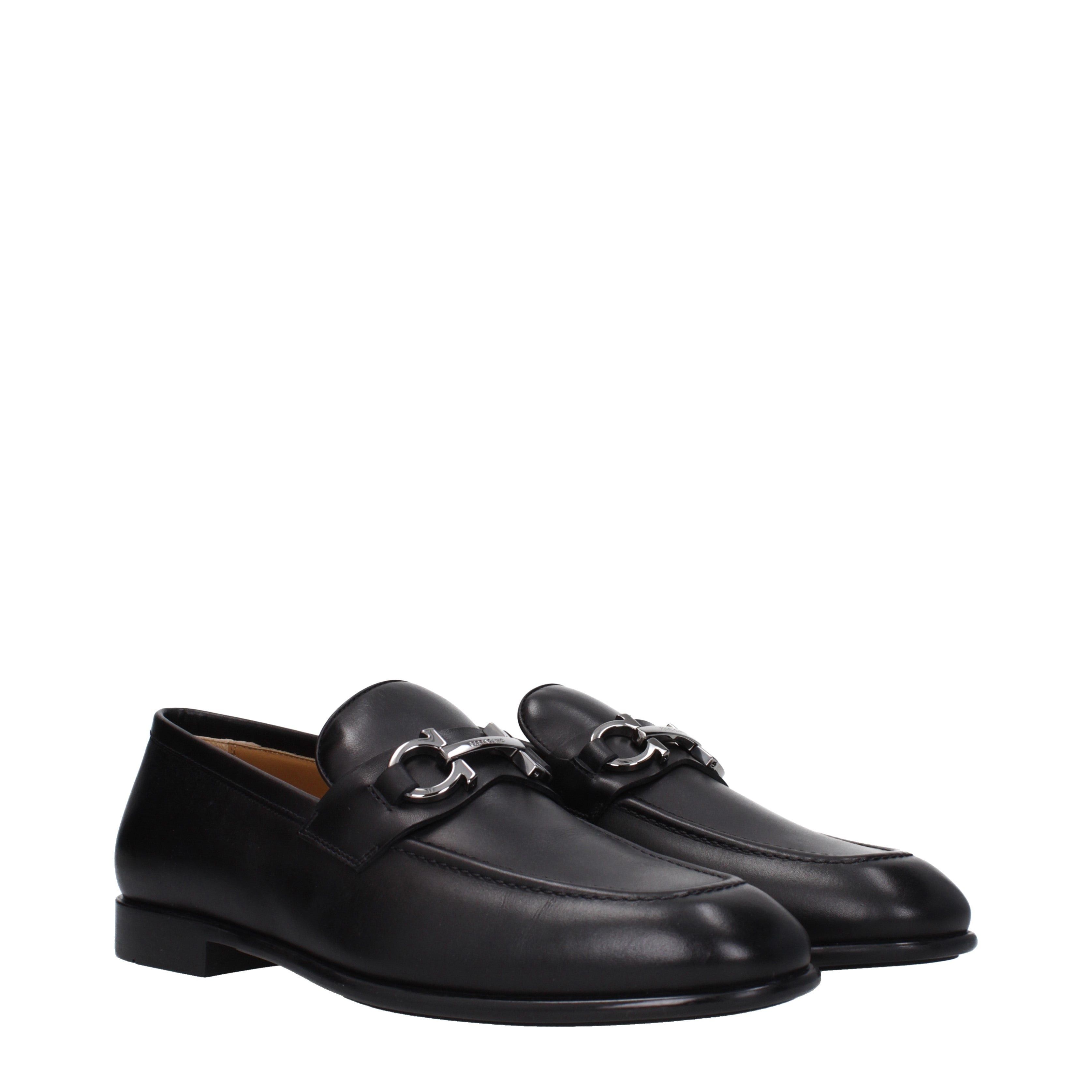 Salvatore Ferragamo Men's Loafers in Leather Size US 9.5 / EU 42-43 - 1 Thumbnail