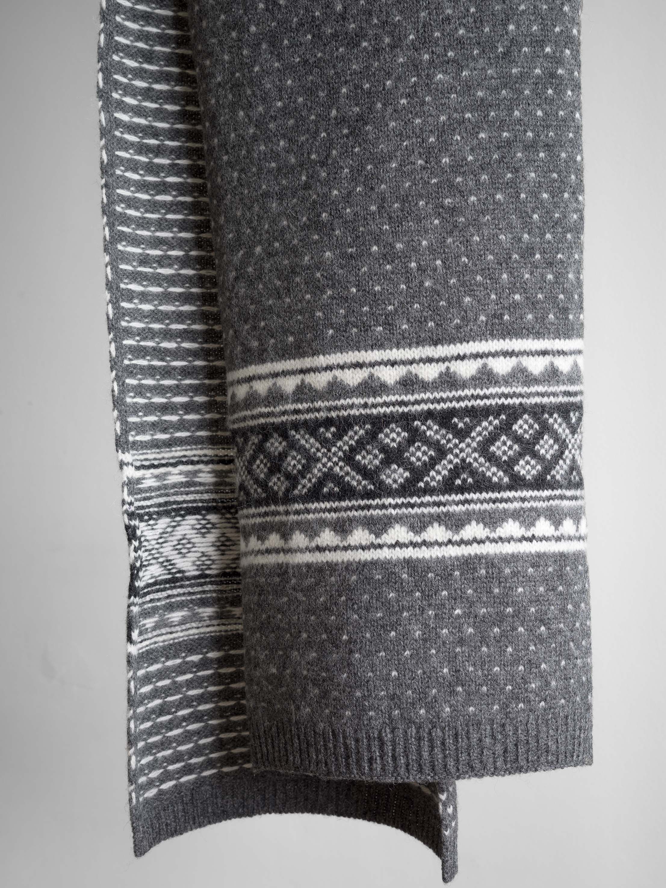 Junya Watanabe AW2011 JUNYA WATANABE NORDIC PATTERN WOOL SCARF Size ONE SIZE - 1 Thumbnail