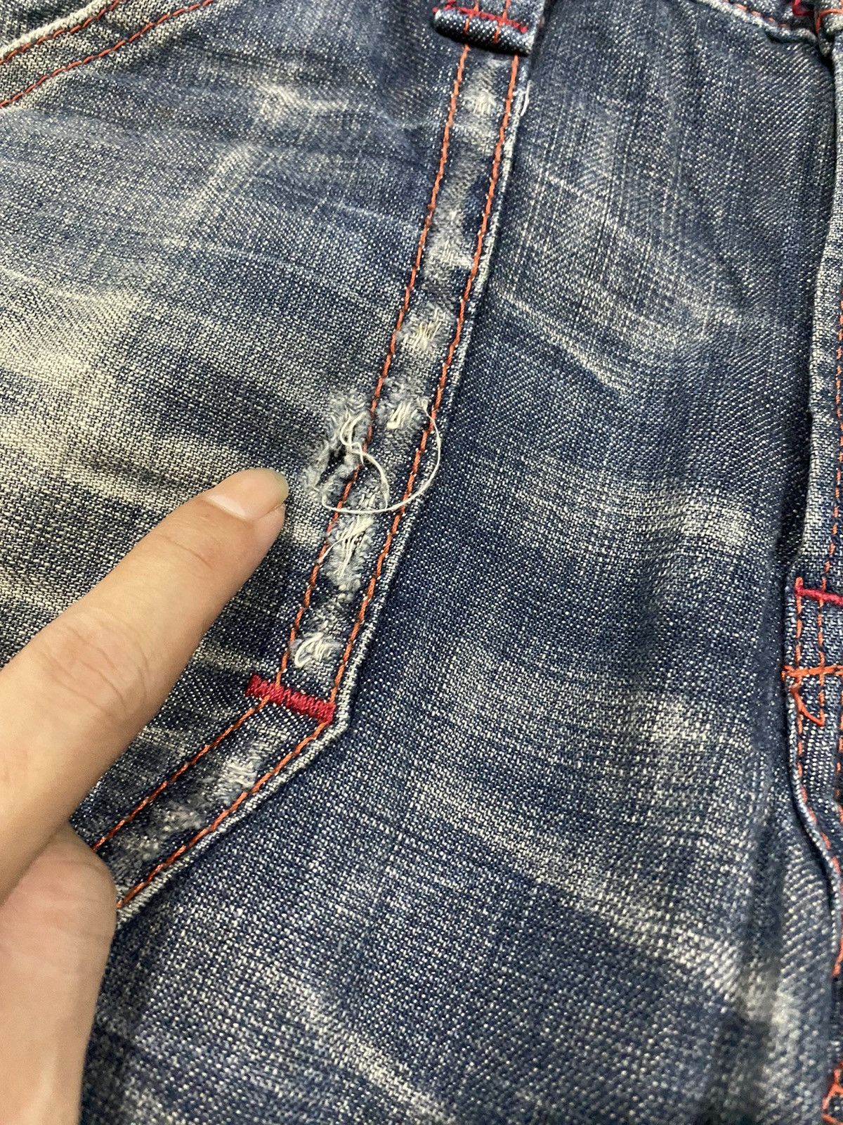 Edwin Edwin Bluetrip Bondage Punks Style Denim Pants Size US 33 - 16 Thumbnail
