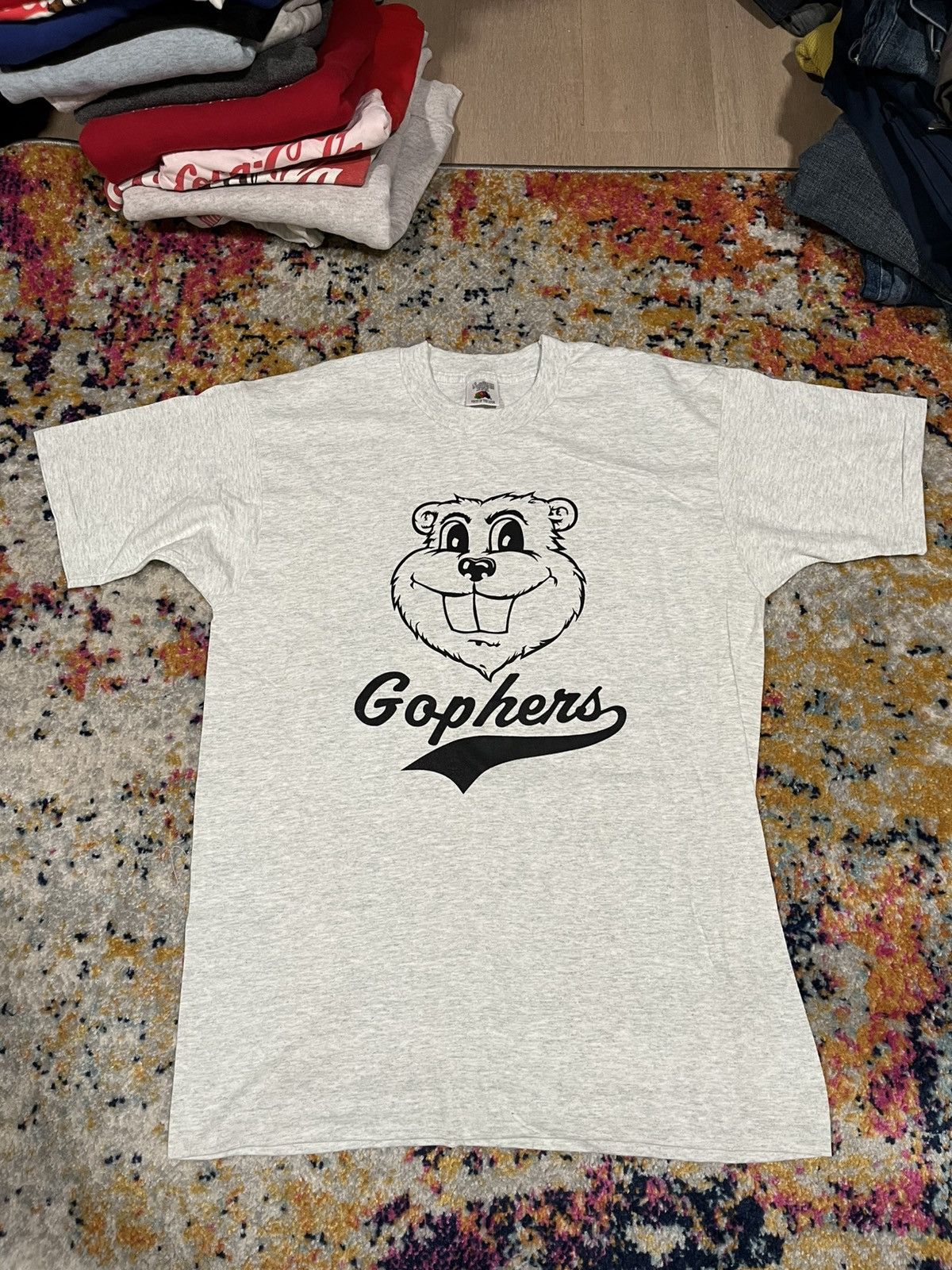 Vintage Vintage Gophers Shirt Large Size US L / EU 52-54 / 3 - 2 Thumbnail
