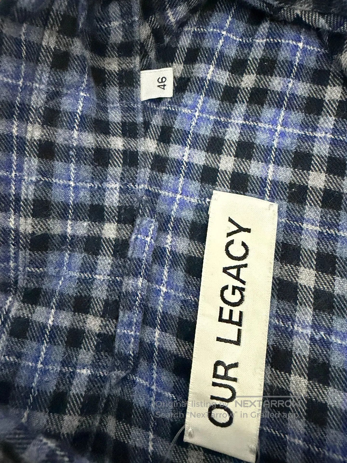 Our Legacy Our Legacy Flannel Shirt for Sale. Size US S / EU 44-46 / 1 - 7 Thumbnail