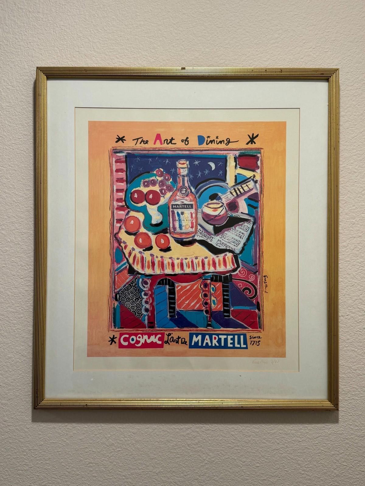 Other Vintage Wayne Ensrud Signed Serigraph The Art of Dining Mart Size ONE SIZE - 2 Thumbnail