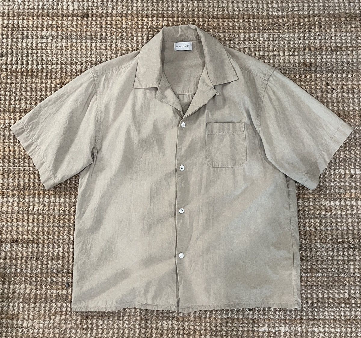 John Elliott Camp Shirt - Natural Dye Cotton/Modal Size US S / EU 44-46 / 1 - 1 Preview