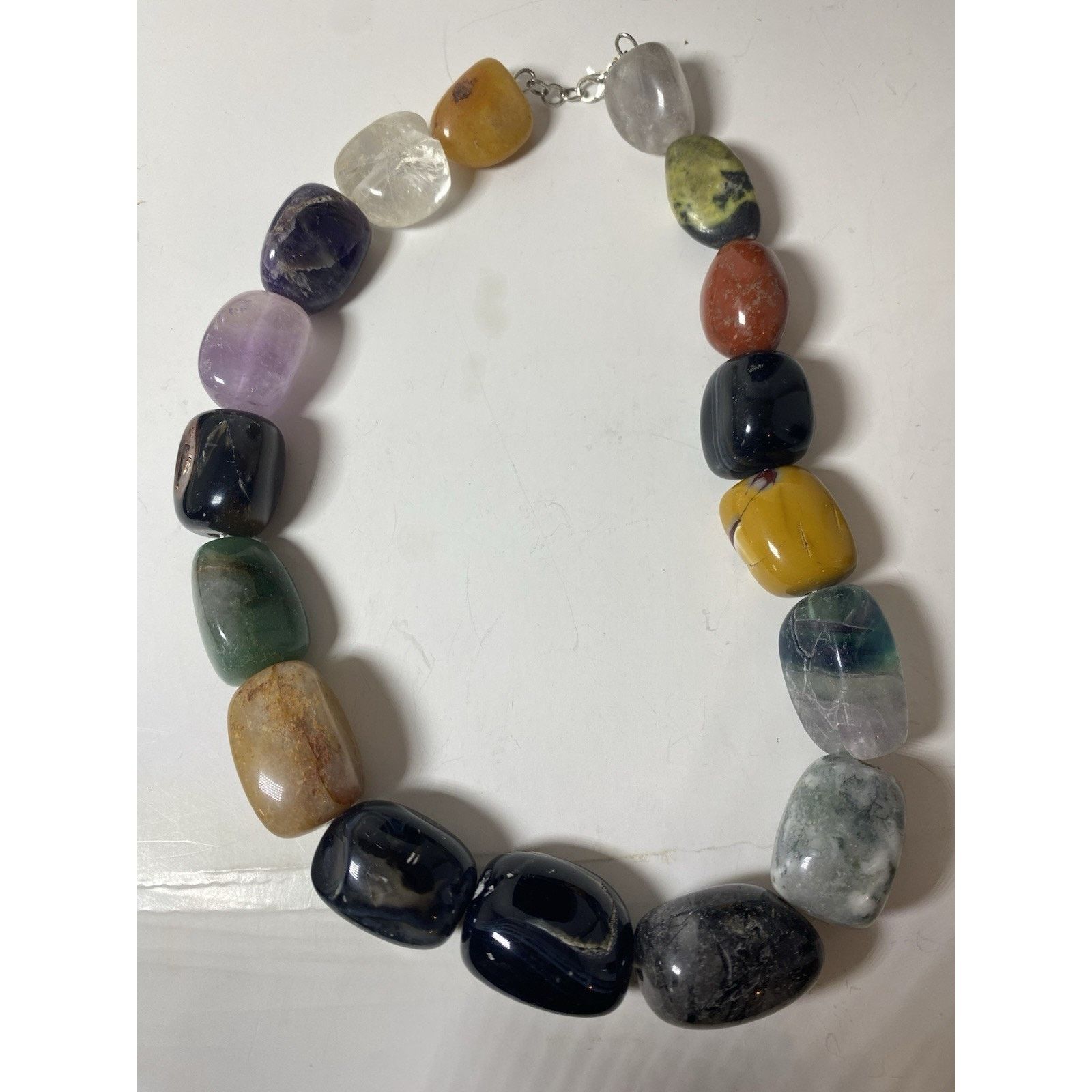 Other Multi Colored Multi Gemstone Beaded Necklace Size ONE SIZE - 5 Thumbnail